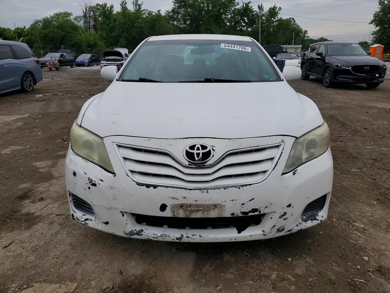 2011 Toyota Camry Le White vin: 4T4BF3EK1BR165118