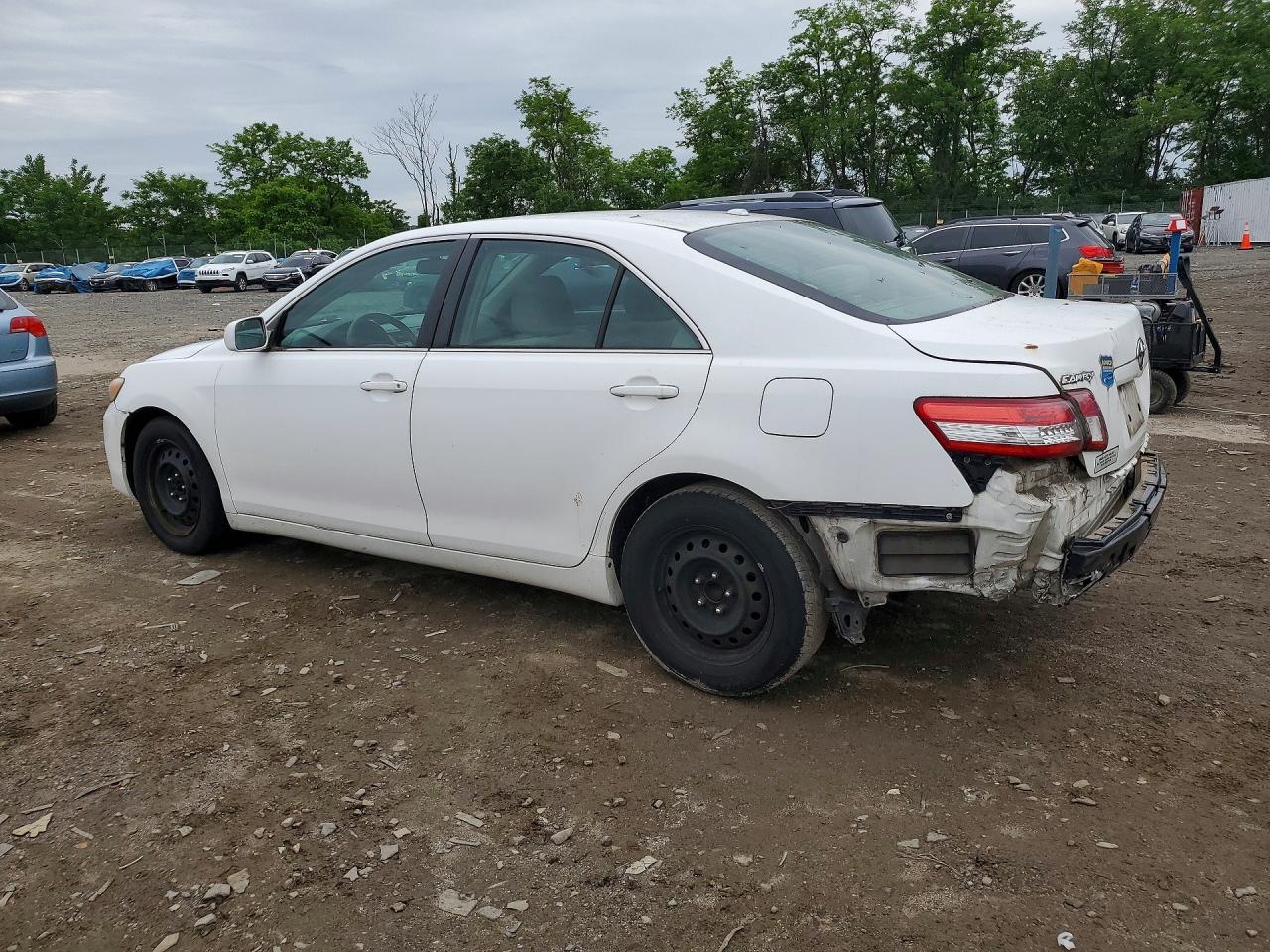 2011 Toyota Camry Le White vin: 4T4BF3EK1BR165118