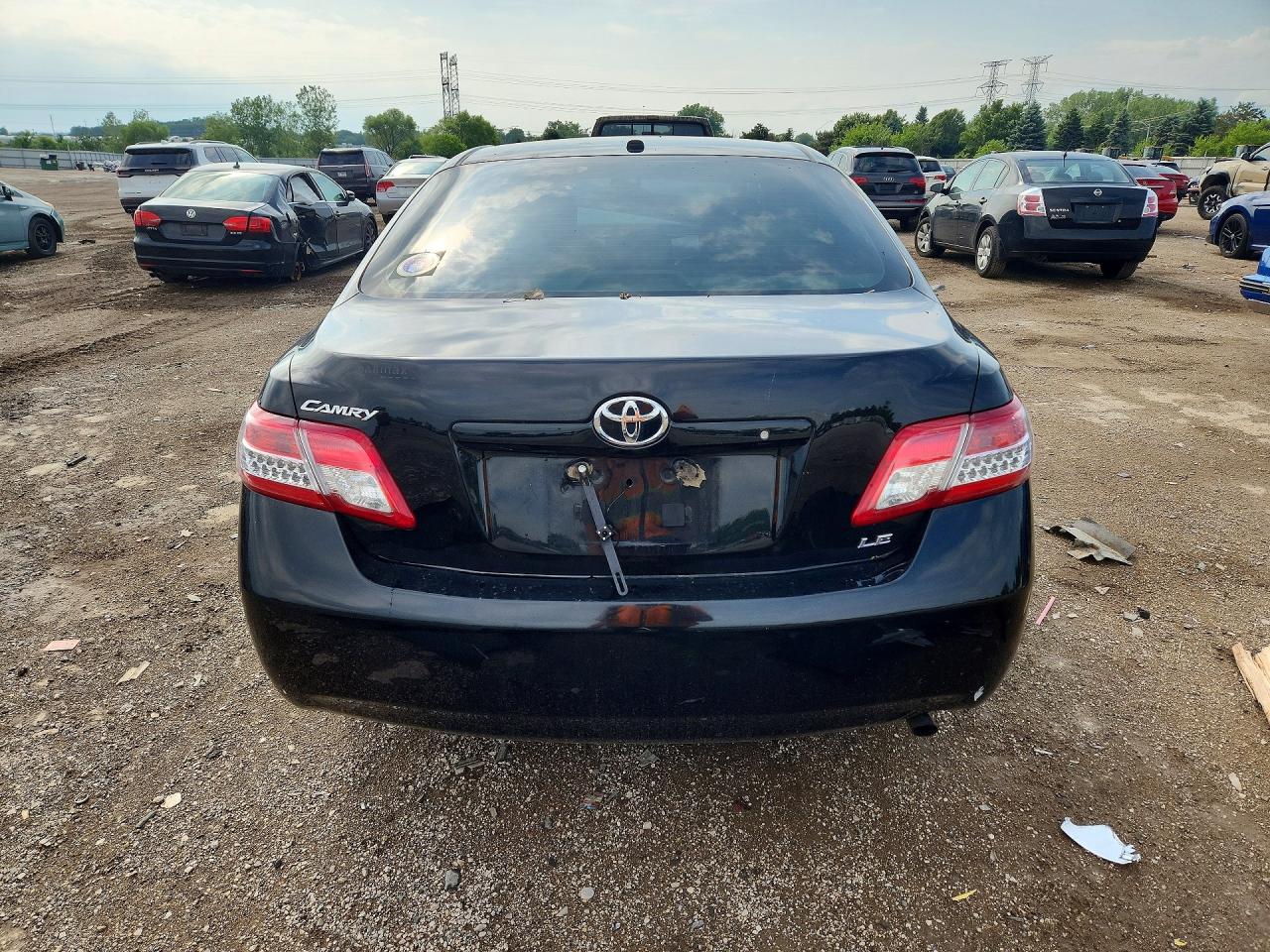 2011 Toyota Camry Le Black vin: 4T4BF3EK1BR167371