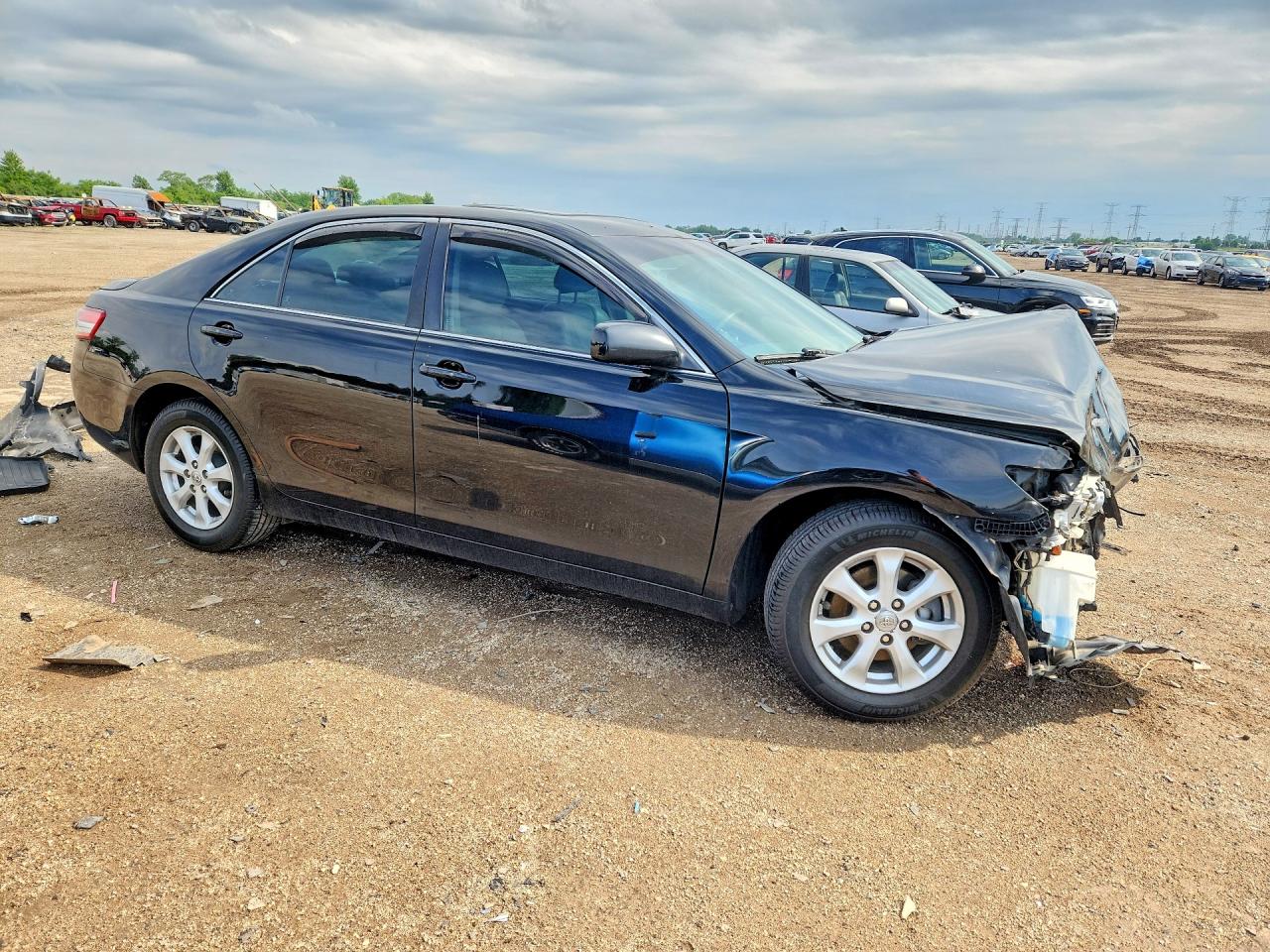 2011 Toyota Camry Le Black vin: 4T4BF3EK1BR167371