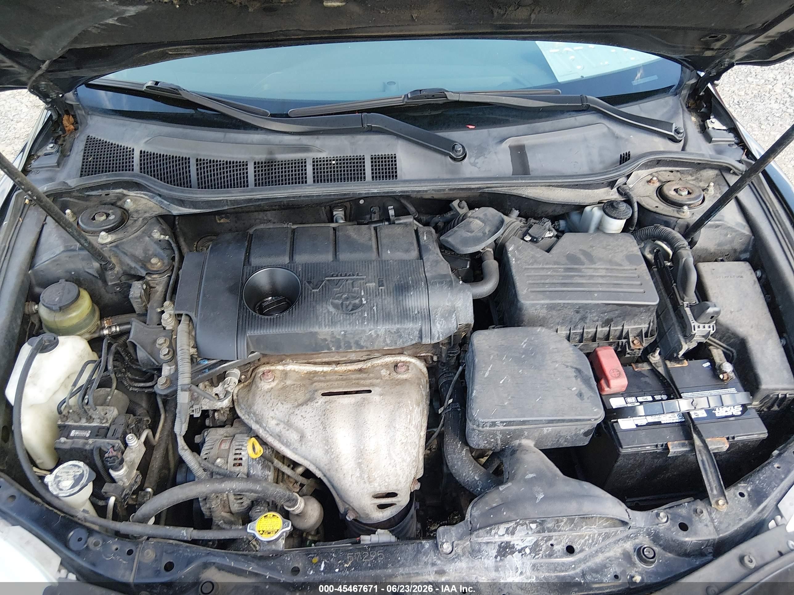 2011 Toyota Camry Le Черный vin: 4T4BF3EK1BR219064