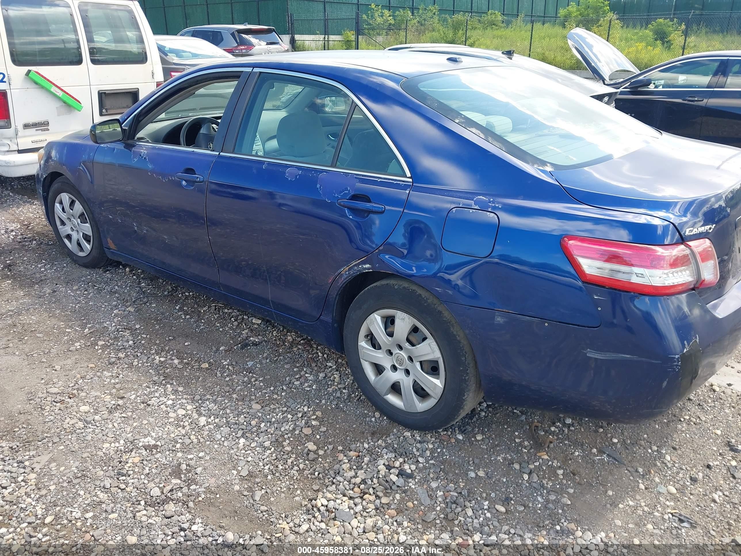 2010 Toyota Camry   Blue vin: 4T4BF3EK2AR008969