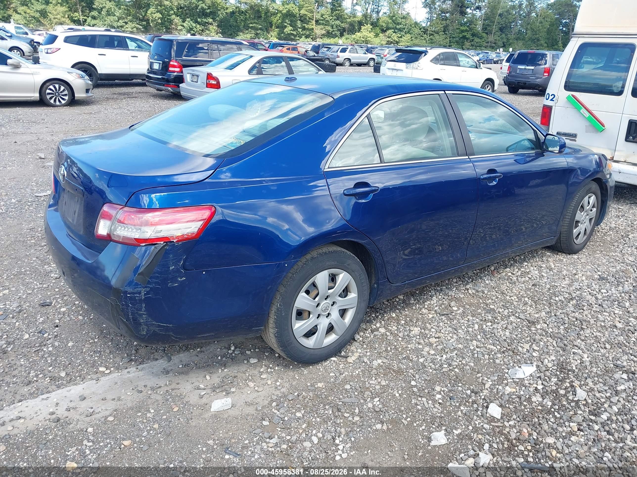 2010 Toyota Camry   Blue vin: 4T4BF3EK2AR008969