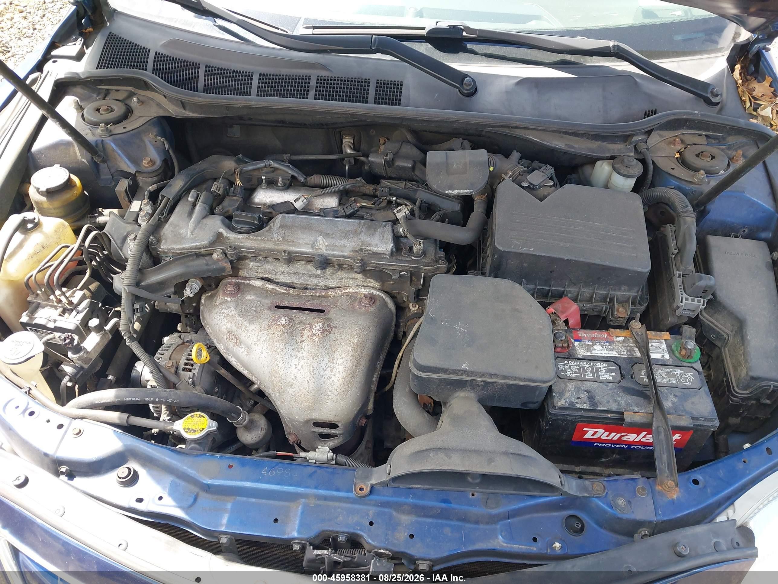 2010 Toyota Camry   Blue vin: 4T4BF3EK2AR008969