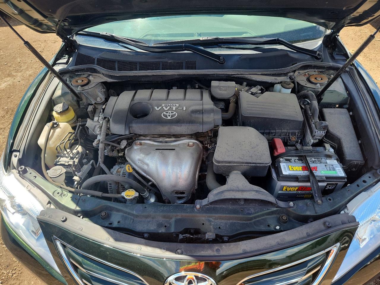 2010 Toyota Camry Xle Green vin: 4T4BF3EK2AR016604