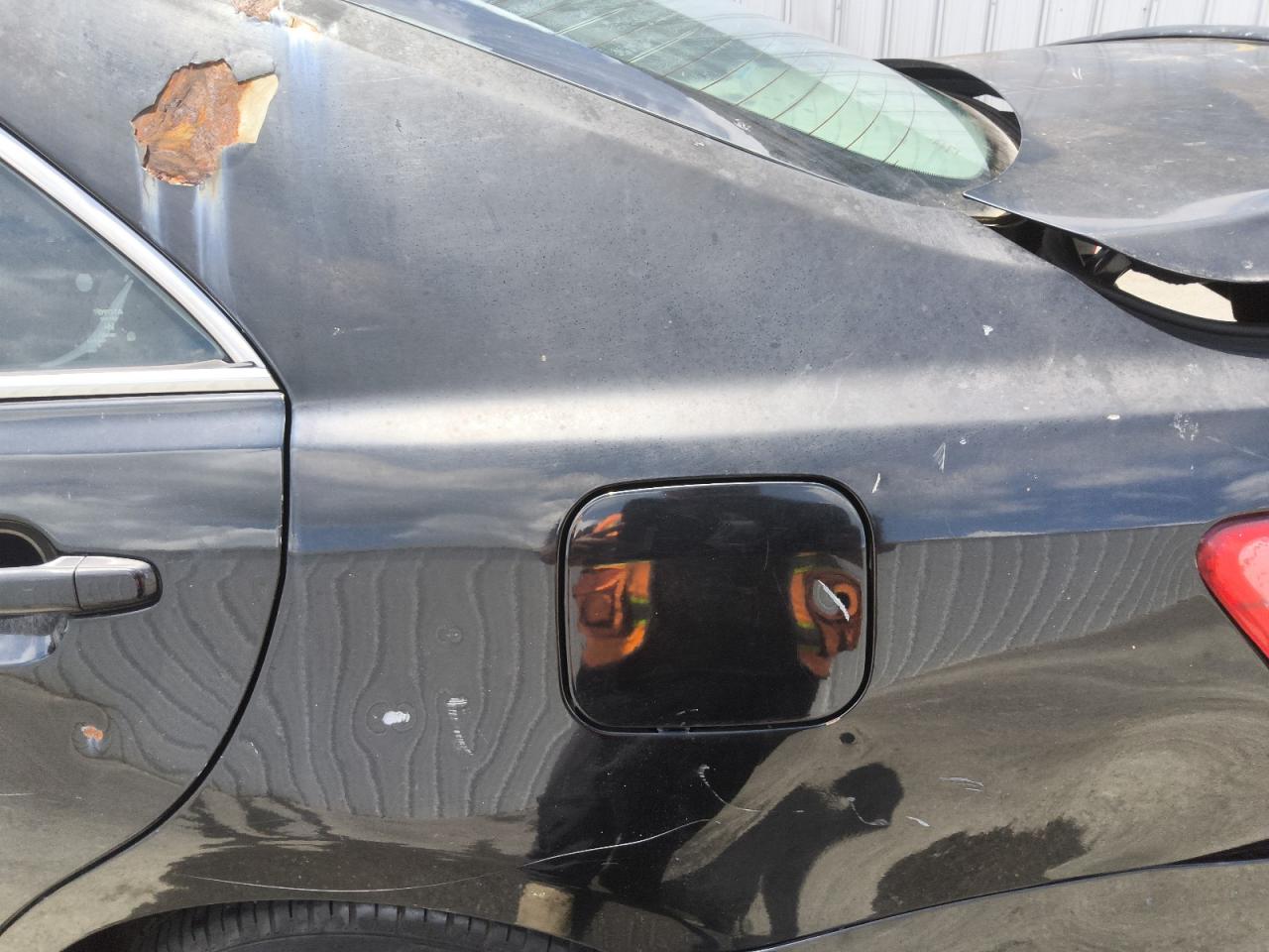 2010 Toyota Camry Le Black vin: 4T4BF3EK2AR022824 Damage: Left Qtr Panel, Previous Repair, Substd Peeling