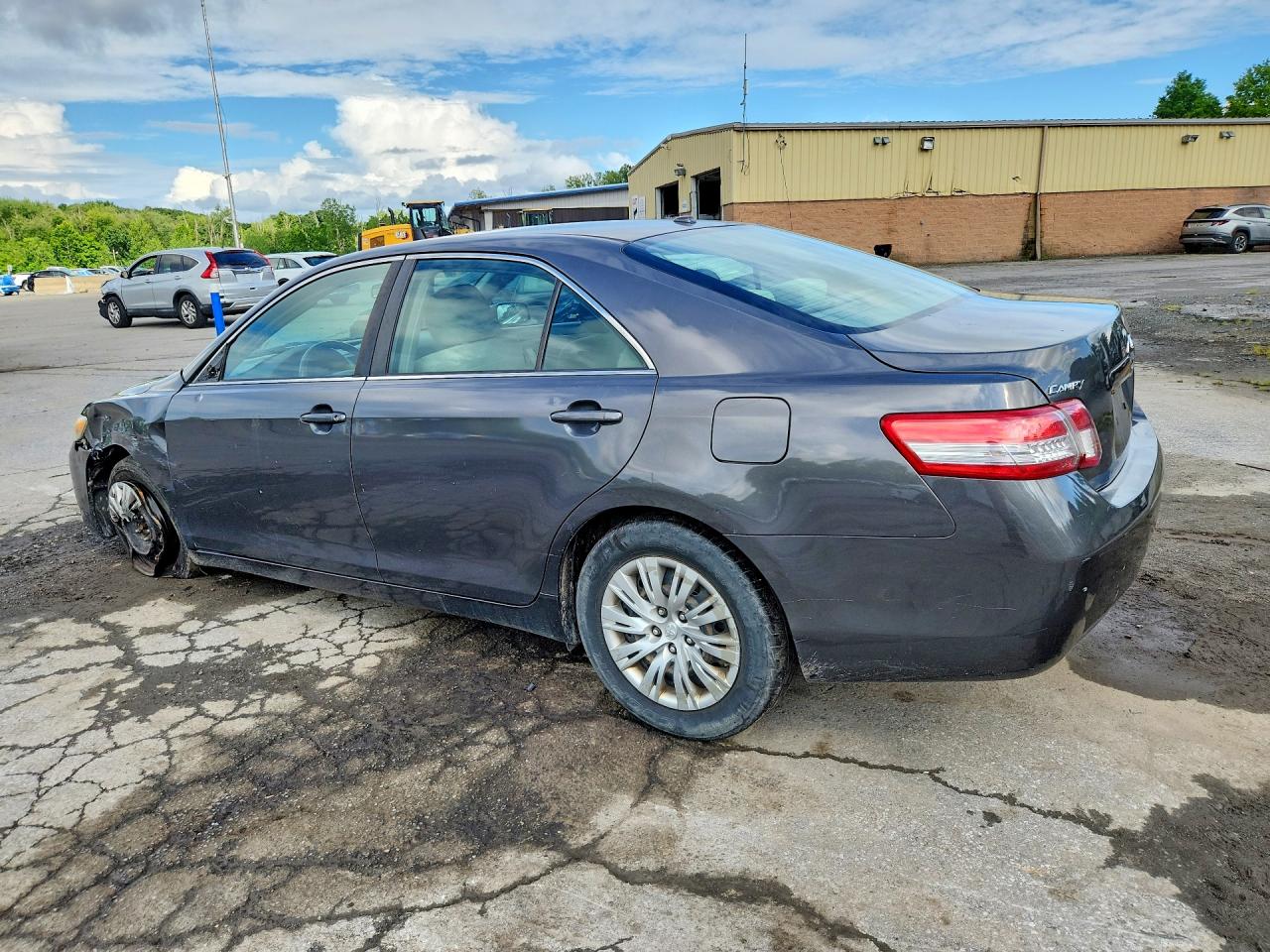 2010 Toyota Camry Gray vin: 4T4BF3EK2AR024427