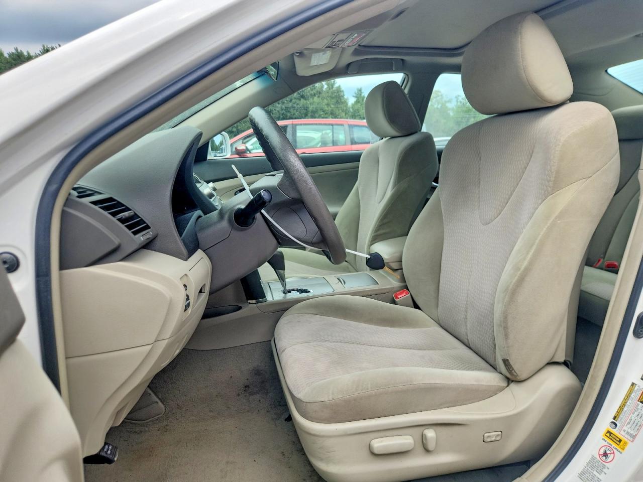 2010 Toyota Camry Le White vin: 4T4BF3EK2AR040160
