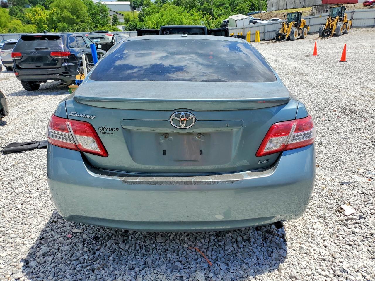 2010 Toyota Camry Le Teal vin: 4T4BF3EK2AR052499