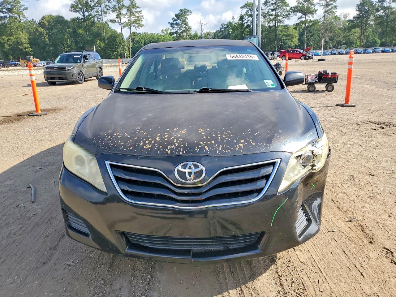 2010 Toyota Camry Le Black vin: 4T4BF3EK2AR064989