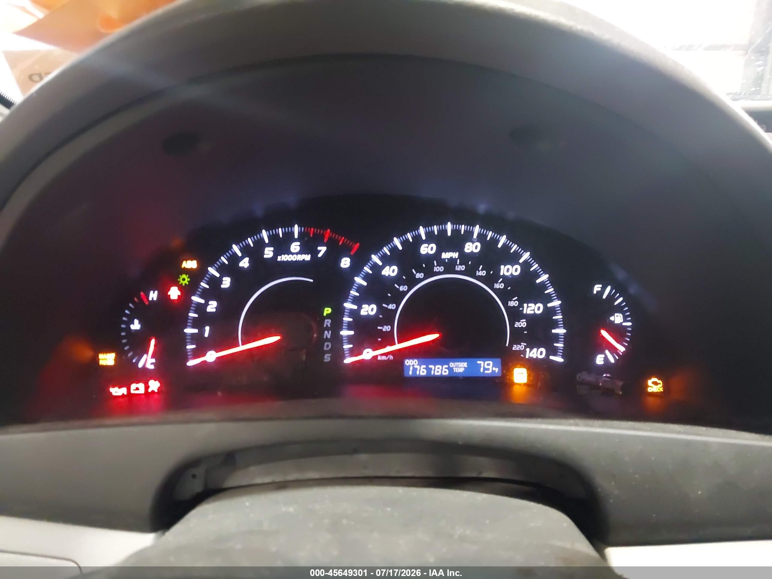 2010 Toyota Camry Le Black vin: 4T4BF3EK2AR070775
