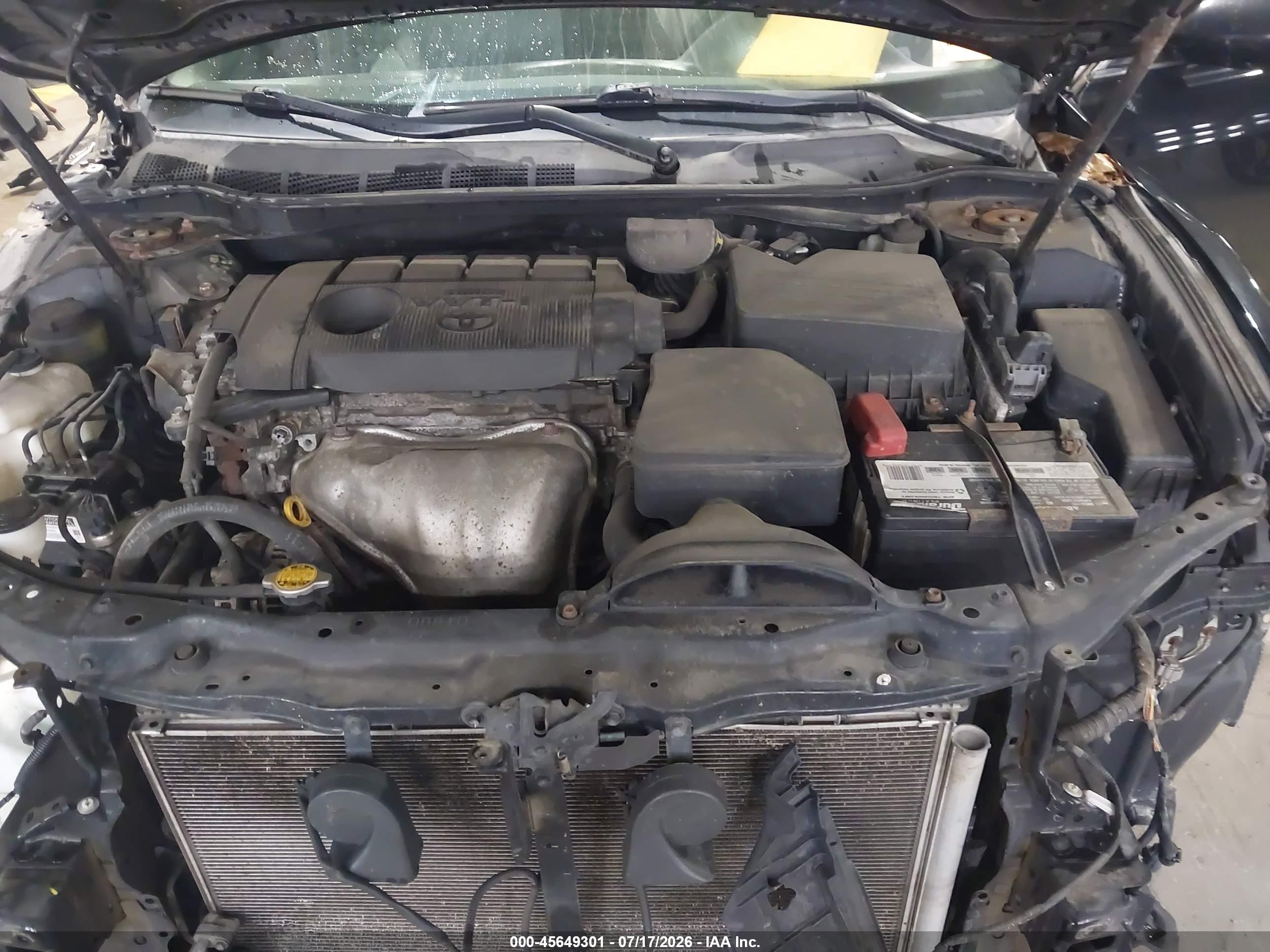 2010 Toyota Camry Le Black vin: 4T4BF3EK2AR070775