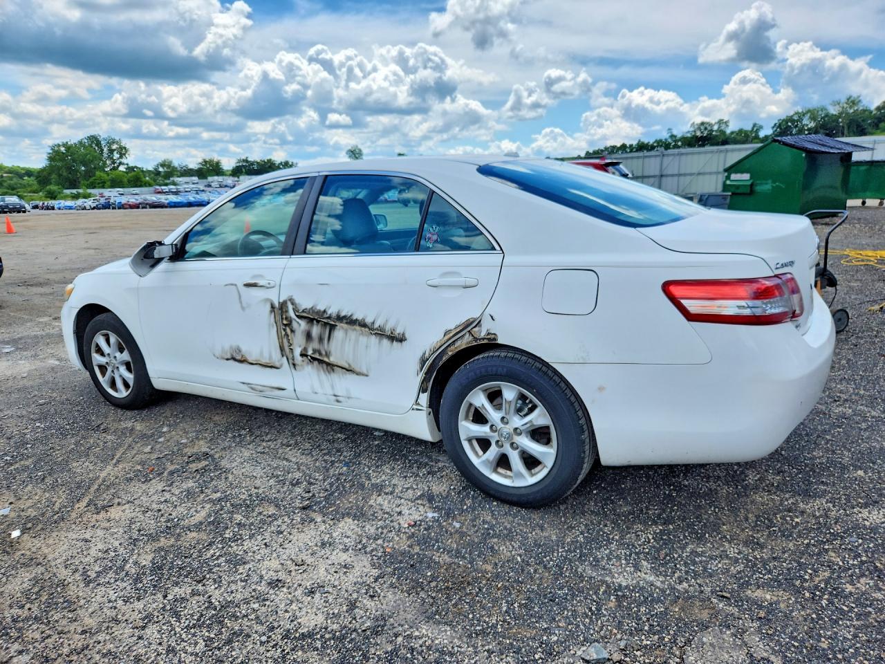 2010 Toyota Camry White vin: 4T4BF3EK2AR083798