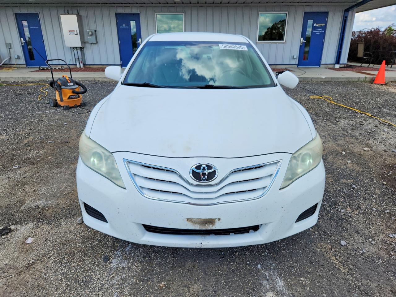 2010 Toyota Camry White vin: 4T4BF3EK2AR083798
