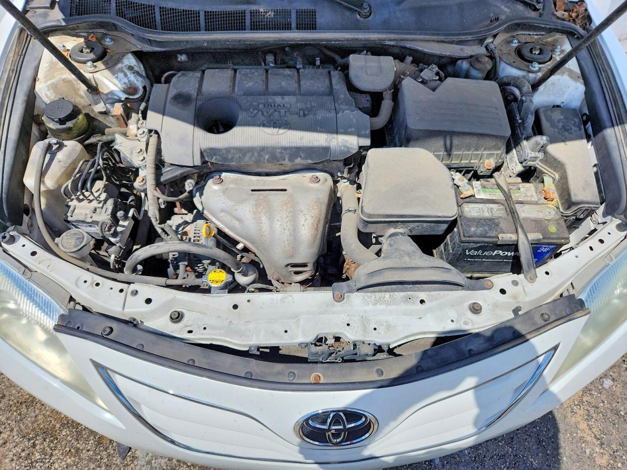 2010 Toyota Camry White vin: 4T4BF3EK2AR083798