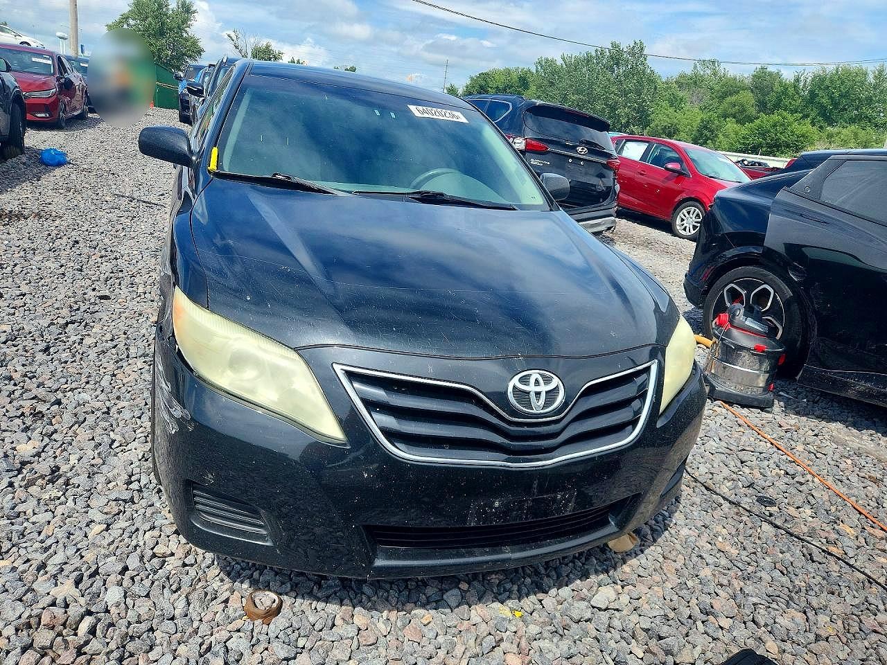 2011 Toyota Camry Le Черный vin: 4T4BF3EK2BR091014
