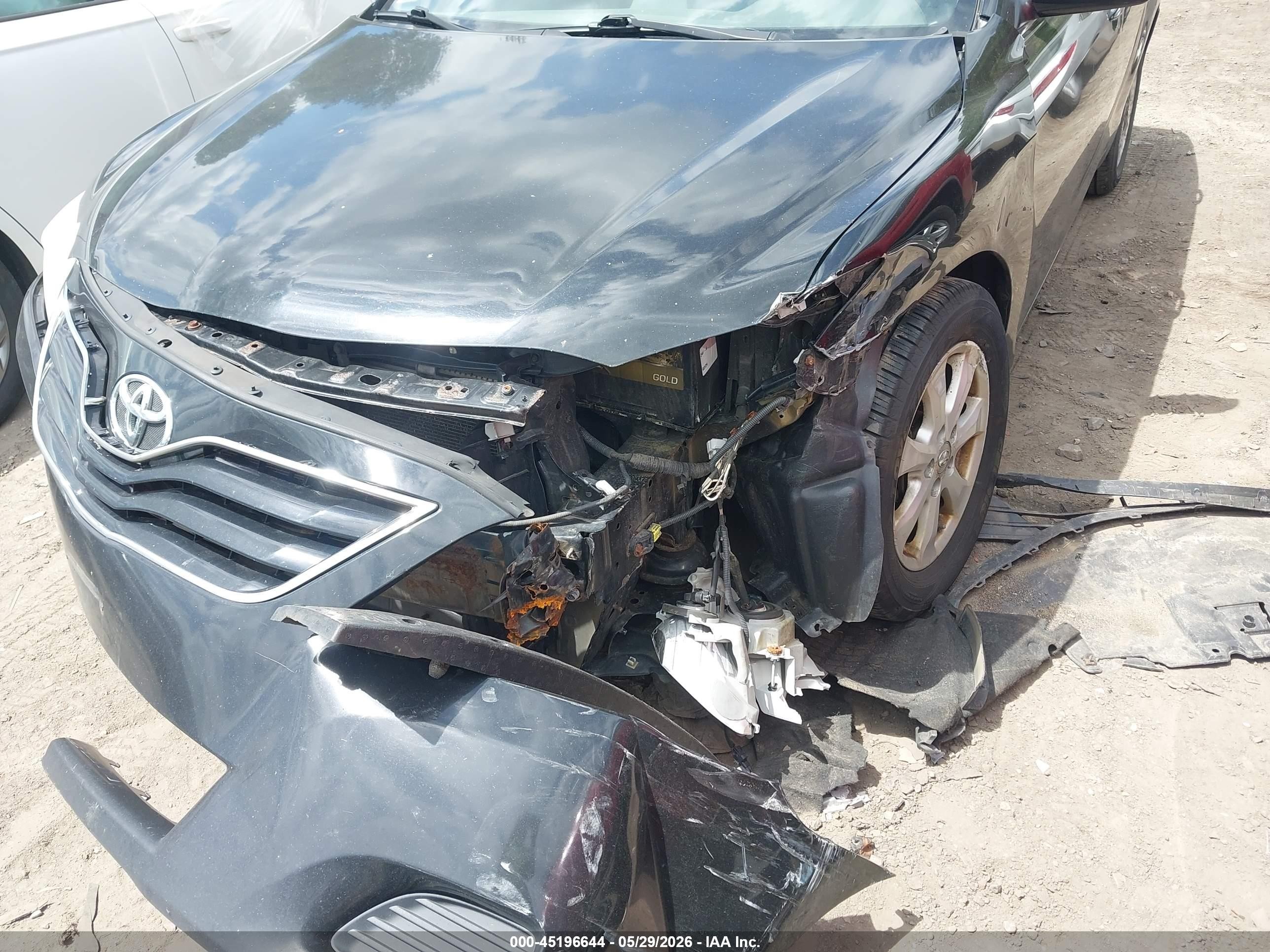 2011 Toyota Camry Le Black vin: 4T4BF3EK2BR094561