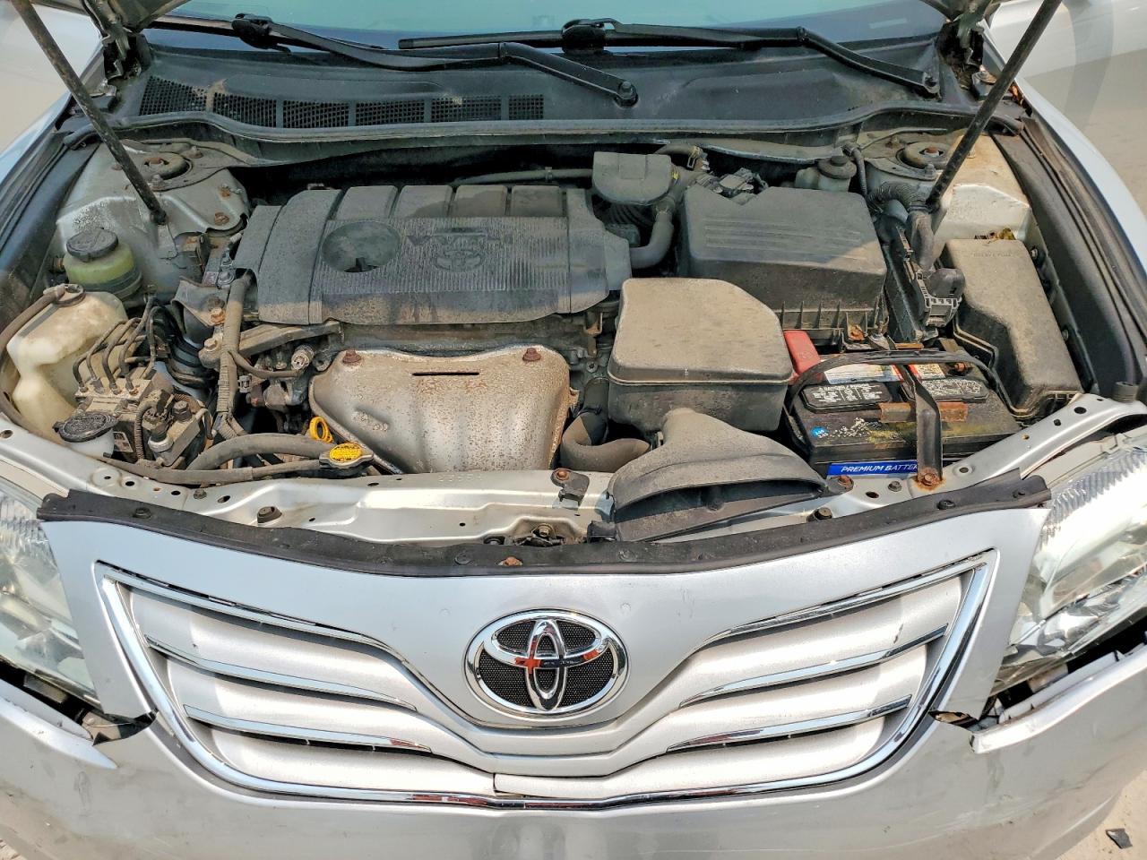 2011 Toyota Camry Xle Silver vin: 4T4BF3EK2BR095516