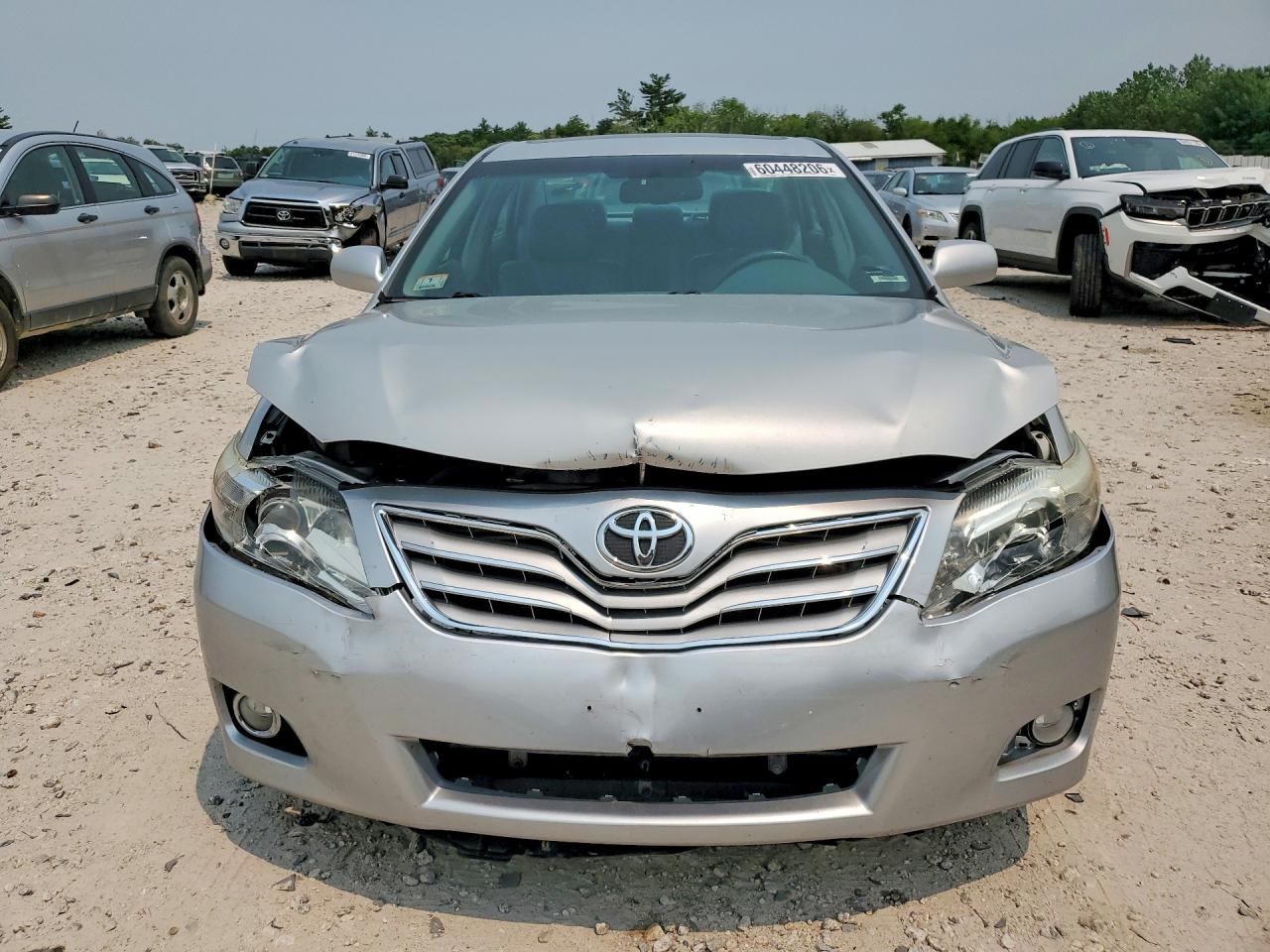 2011 Toyota Camry Xle Silver vin: 4T4BF3EK2BR095516