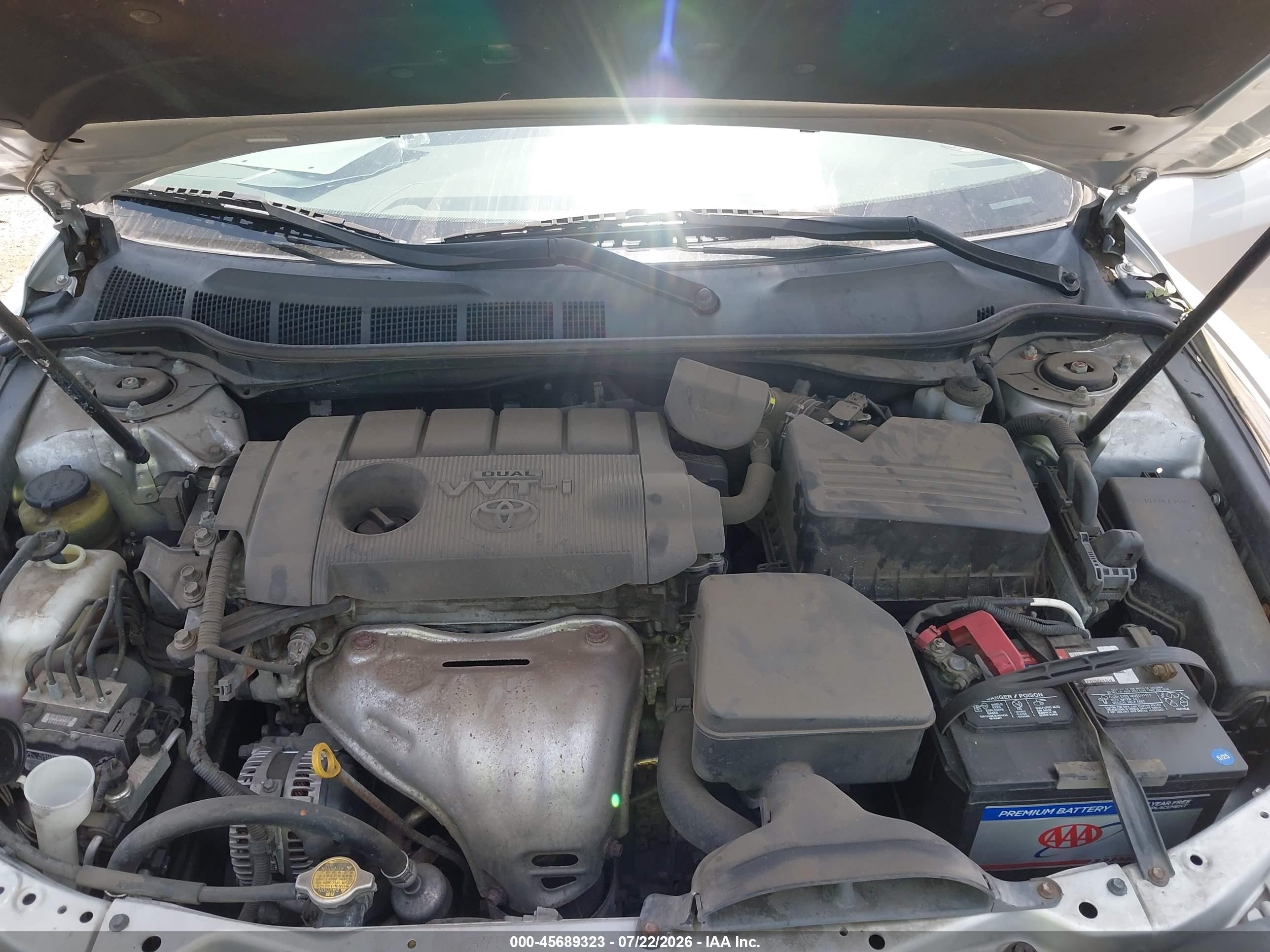 2011 Toyota Camry Le Серебряный vin: 4T4BF3EK2BR099520