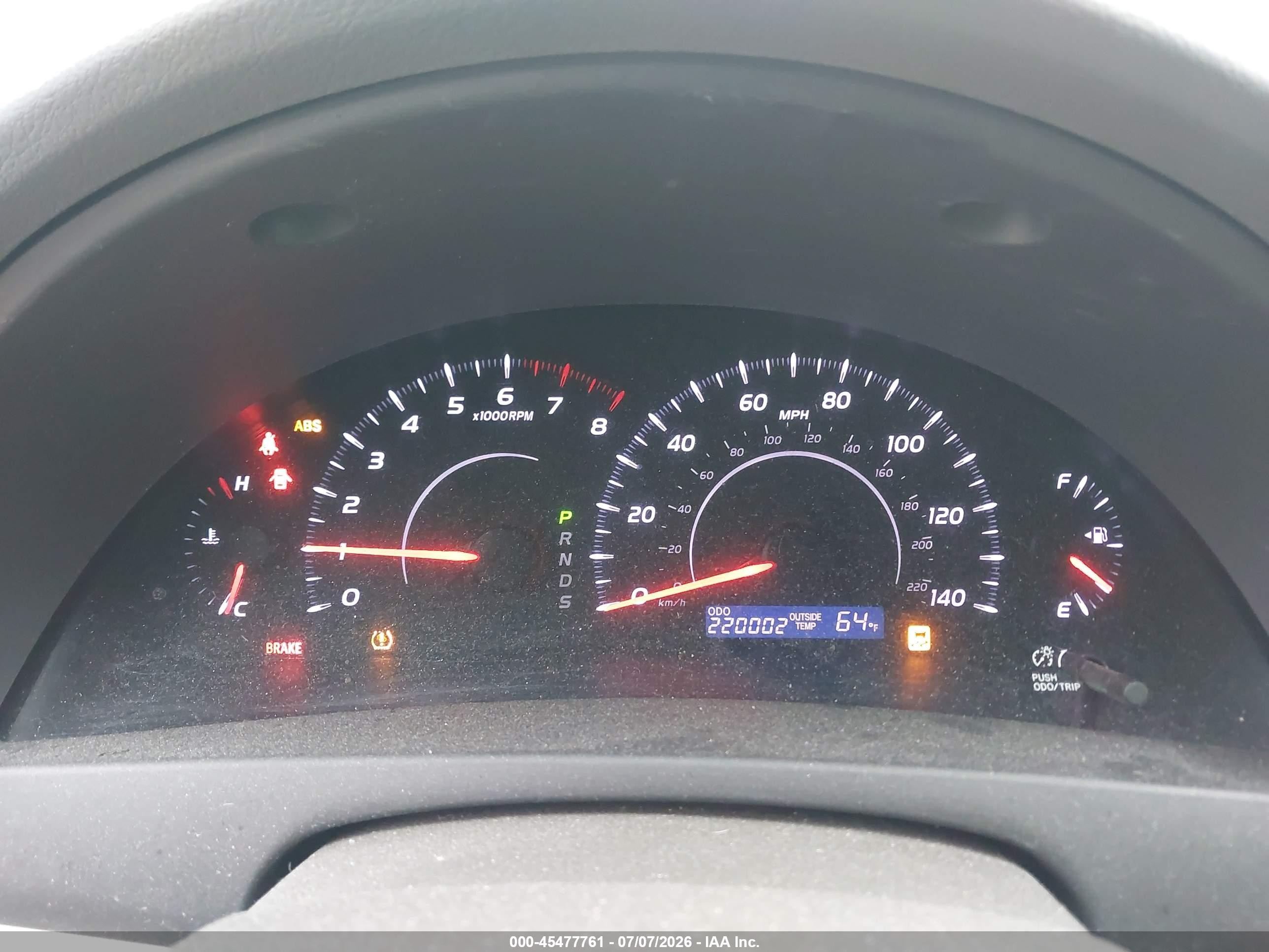 2011 Toyota Camry Le Green vin: 4T4BF3EK2BR105087
