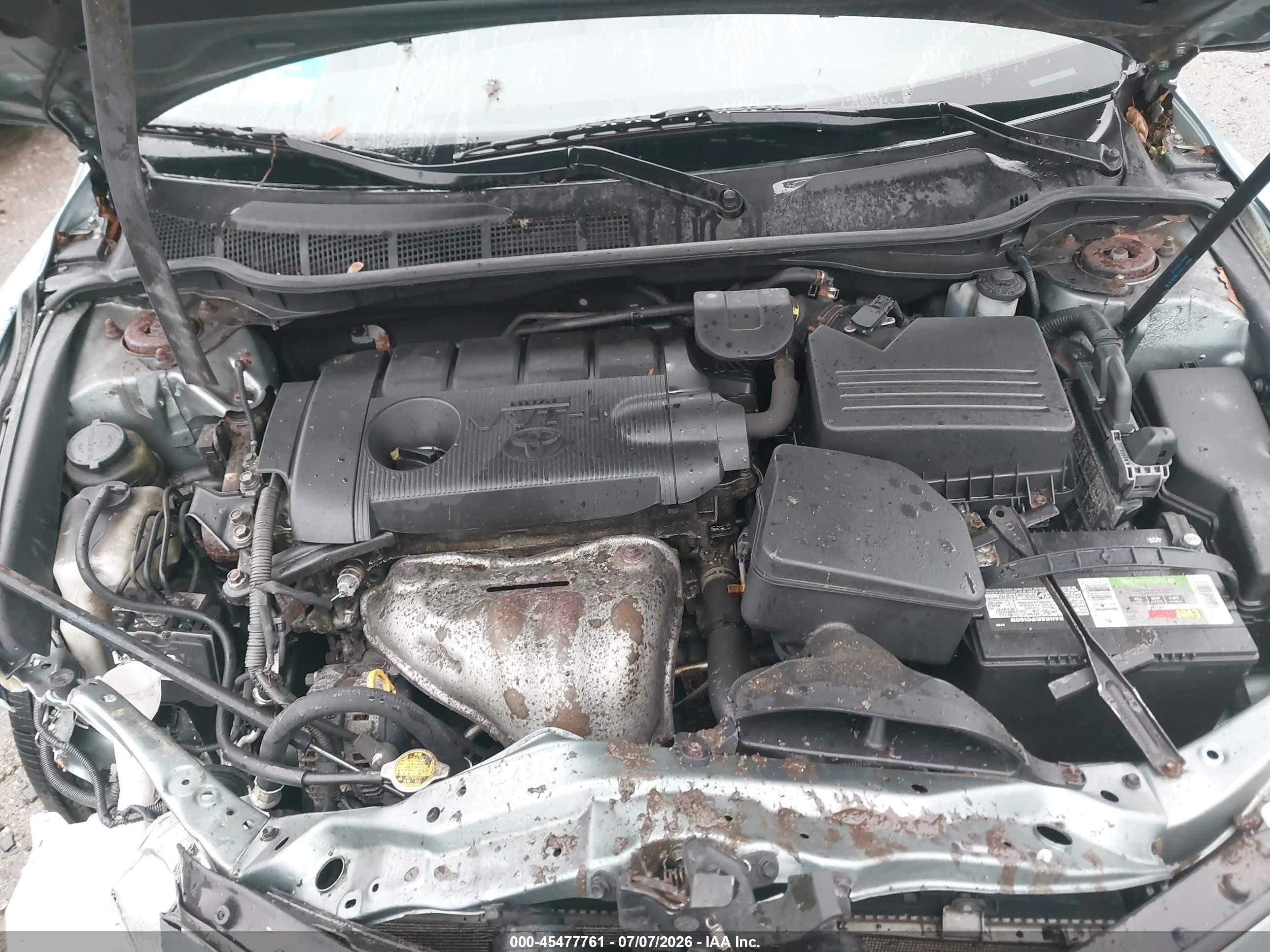 2011 Toyota Camry Le Green vin: 4T4BF3EK2BR105087