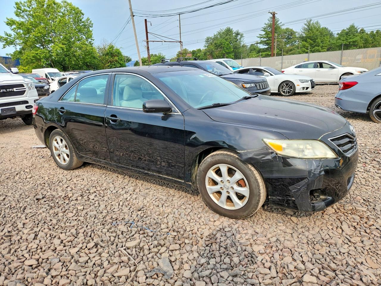 2011 Toyota Camry Le Black vin: 4T4BF3EK2BR106305