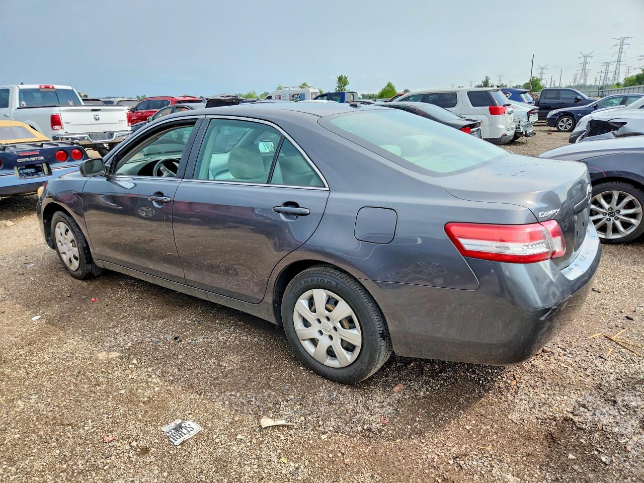 2011 Toyota Camry Le Серый vin: 4T4BF3EK2BR135318