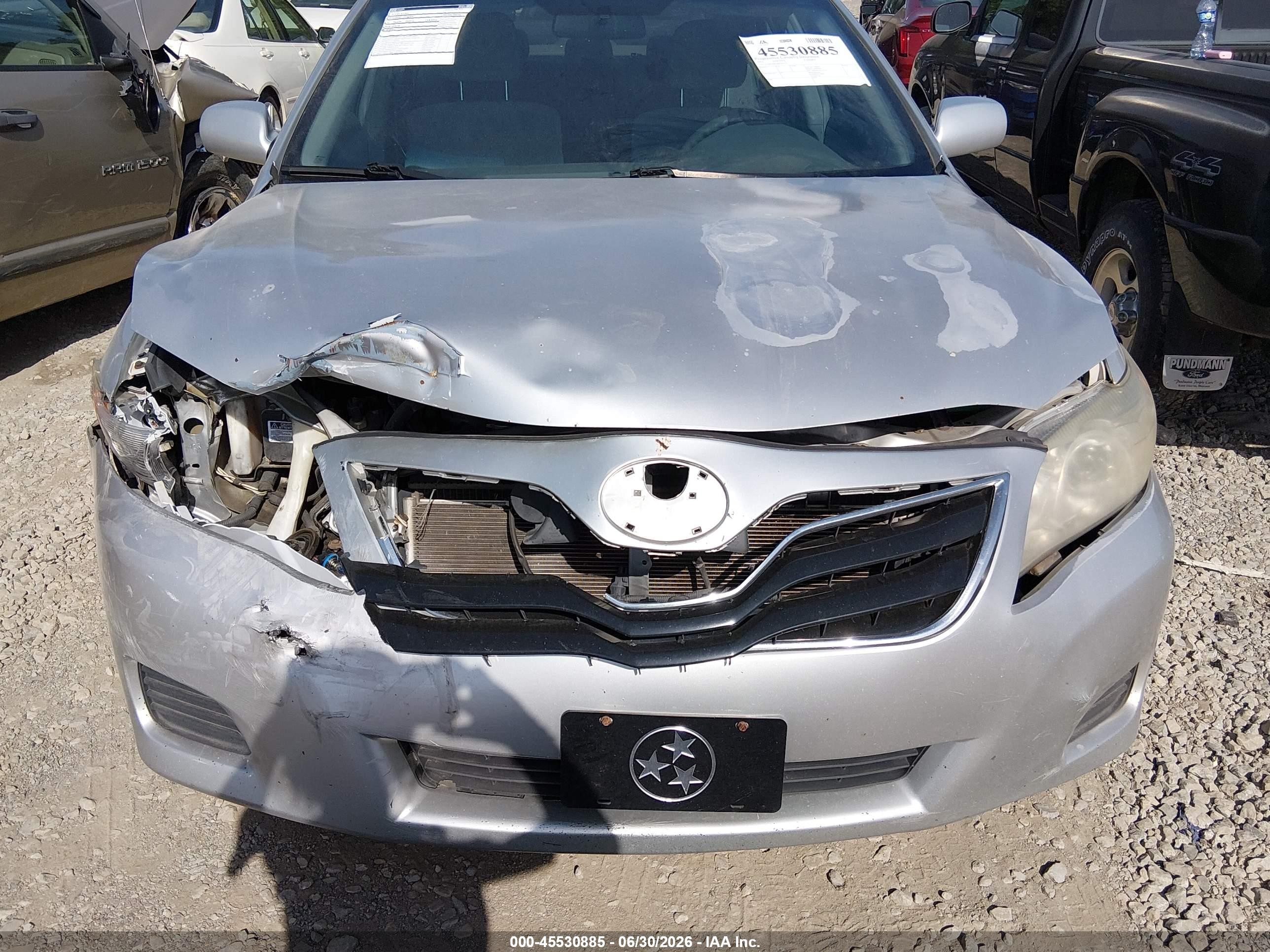 2011 Toyota Camry   Silver vin: 4T4BF3EK2BR145573