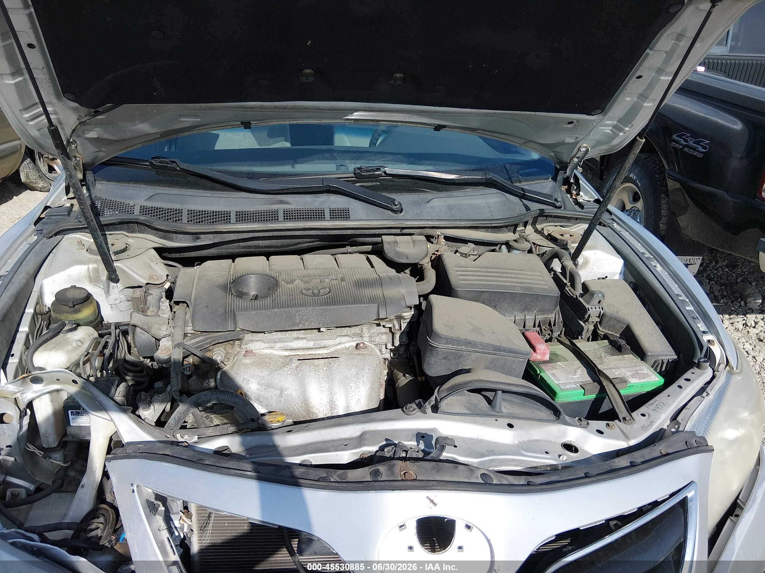 2011 Toyota Camry   Silver vin: 4T4BF3EK2BR145573
