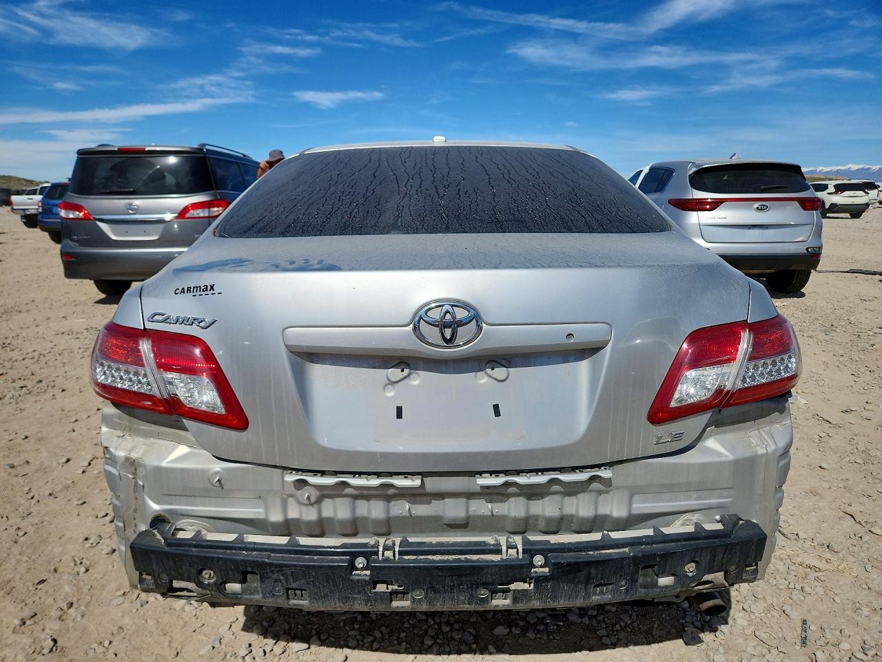2011 Toyota Camry Le Silver vin: 4T4BF3EK2BR165287