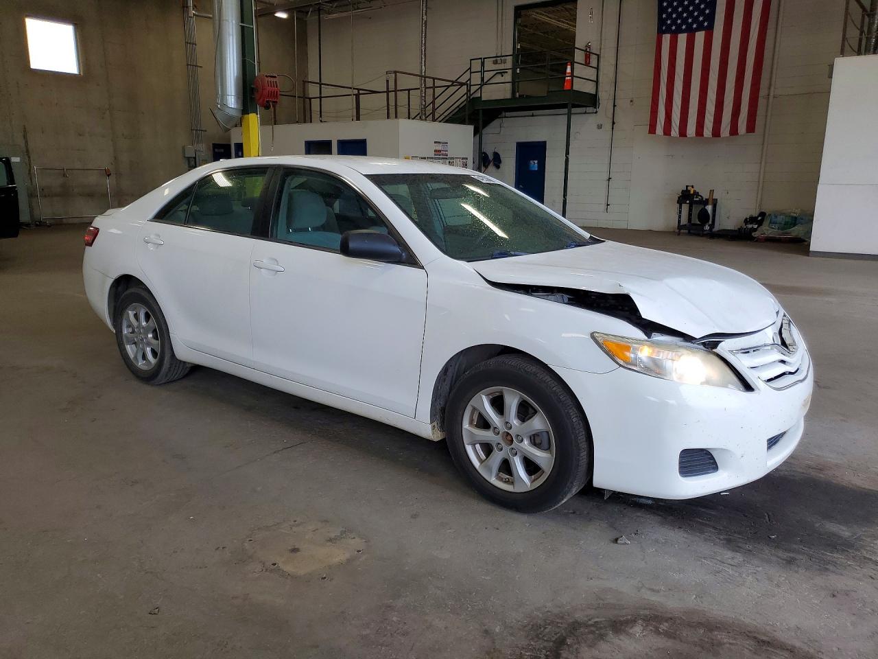 2011 Toyota Camry Le White vin: 4T4BF3EK2BR180260
