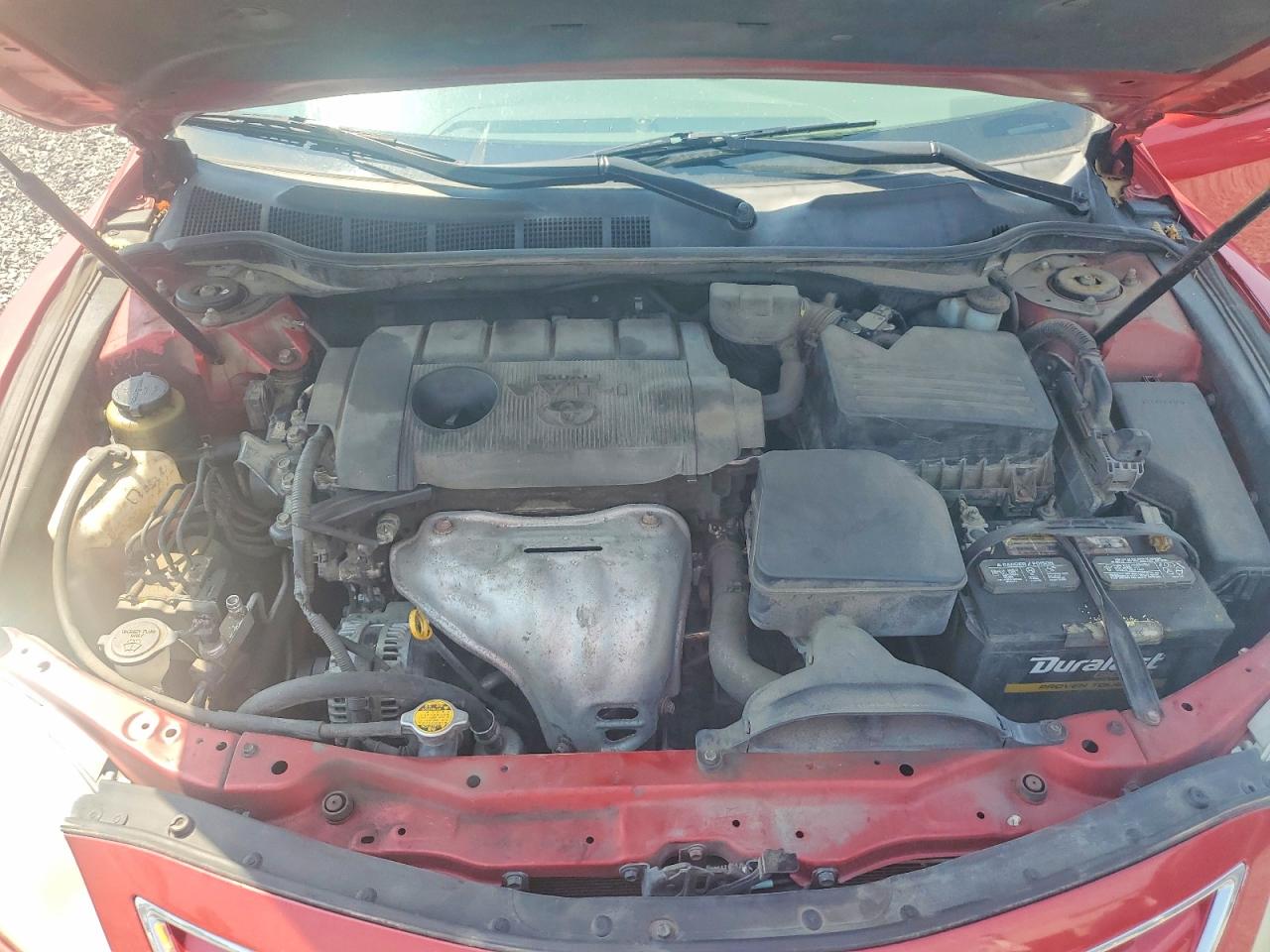 2011 Toyota Camry Le Red vin: 4T4BF3EK2BR188505