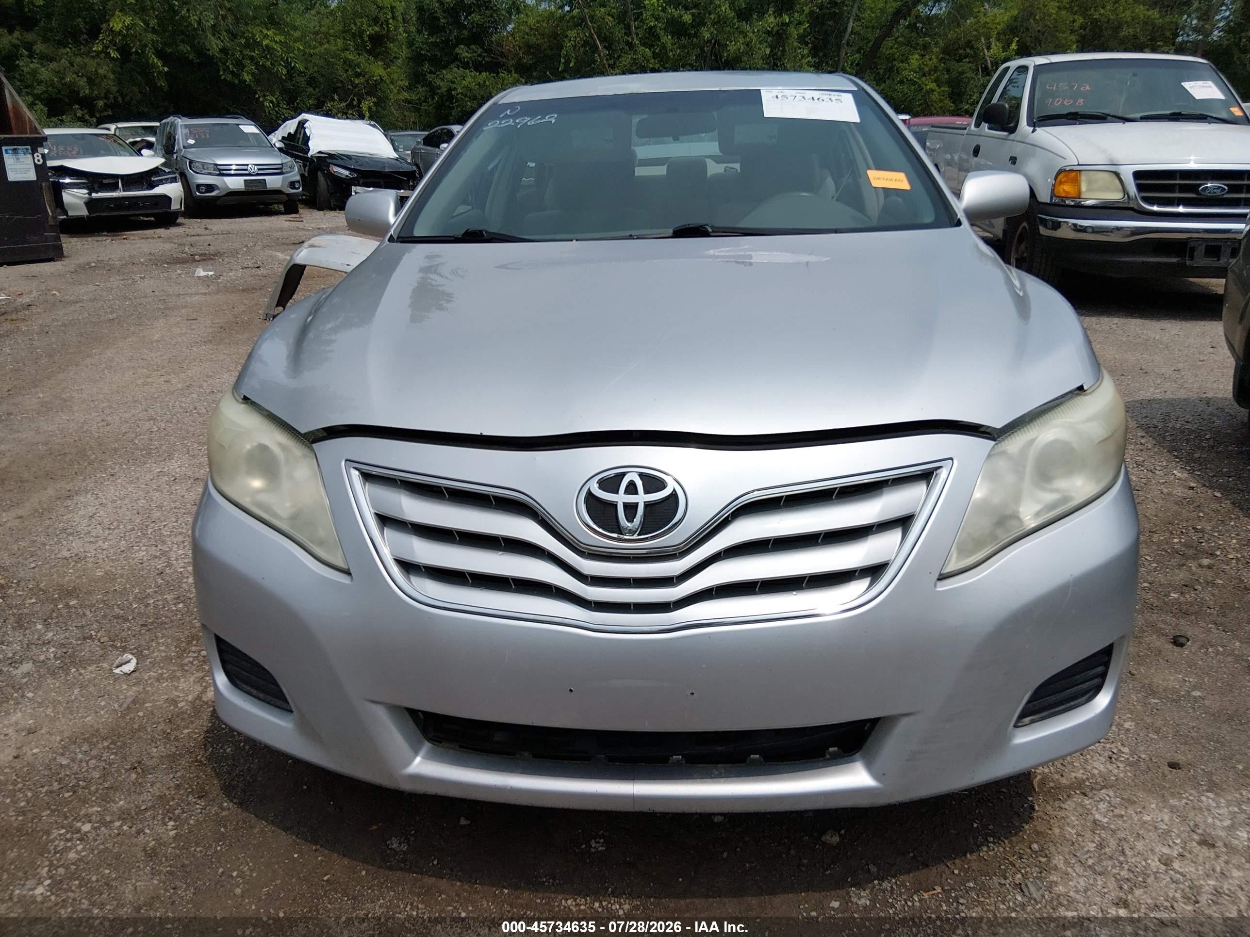 2011 Toyota Camry Le Silver vin: 4T4BF3EK2BR190674