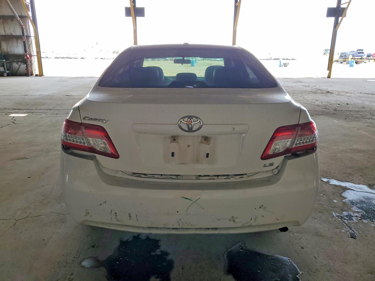 2011 Toyota Camry Le White vin: 4T4BF3EK2BR191209
