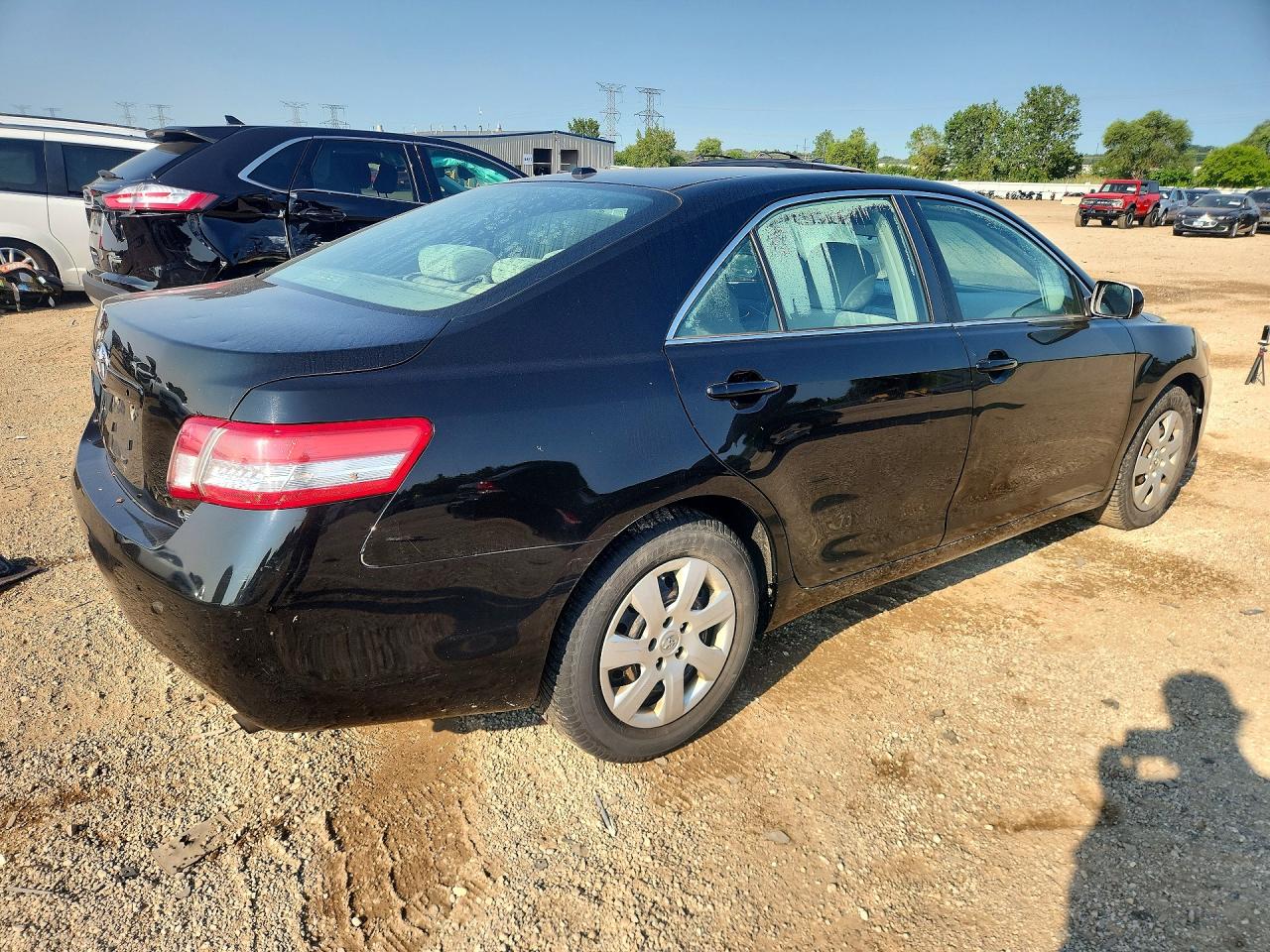 2011 Toyota Camry Le Black vin: 4T4BF3EK2BR199388