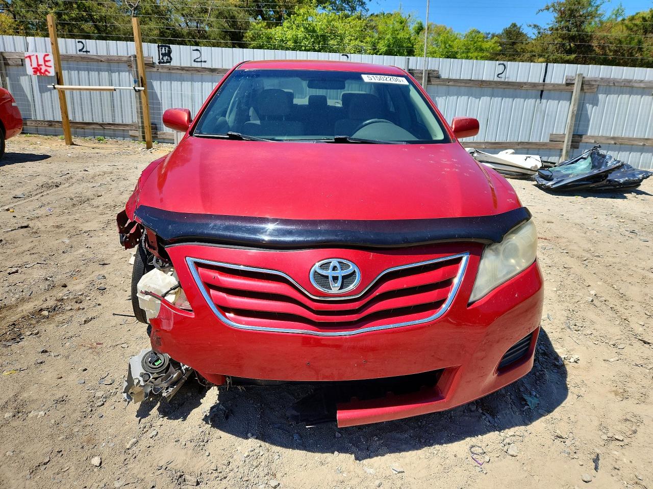 2011 Toyota Camry Le Красный vin: 4T4BF3EK2BR199827