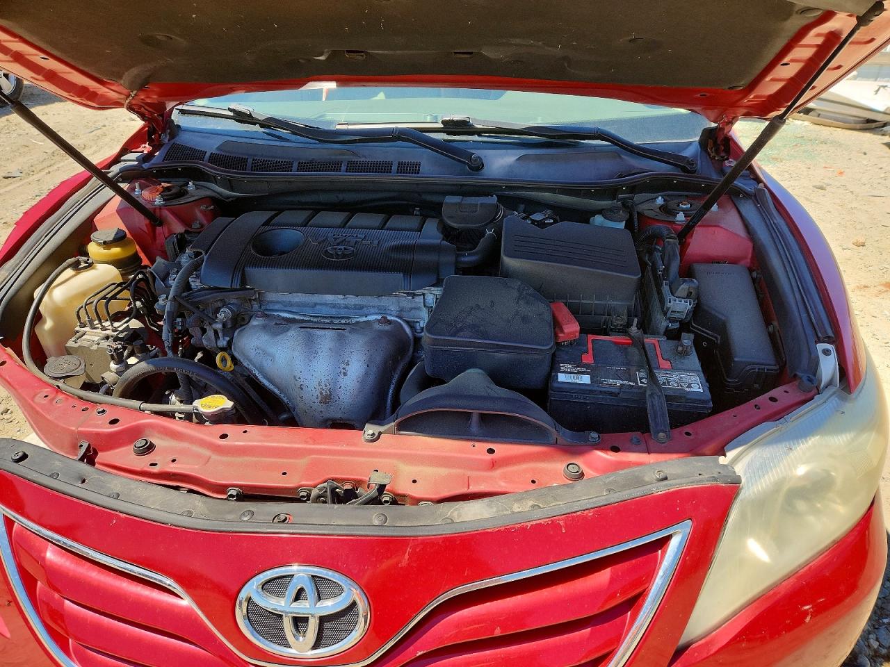2011 Toyota Camry Le Красный vin: 4T4BF3EK2BR199827