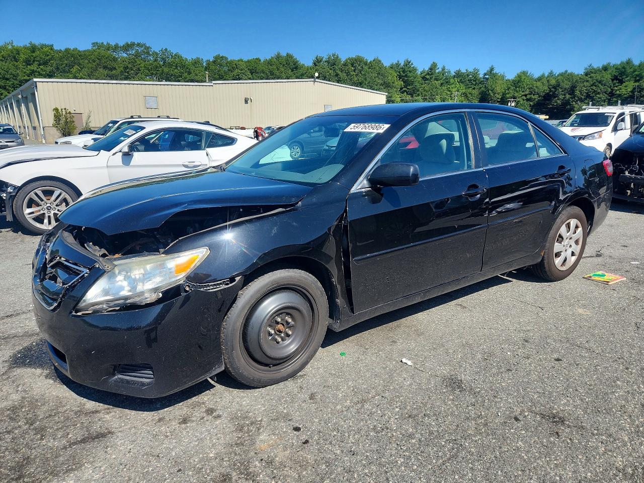 2011 Toyota Camry Base Black vin: 4T4BF3EK2BR203343