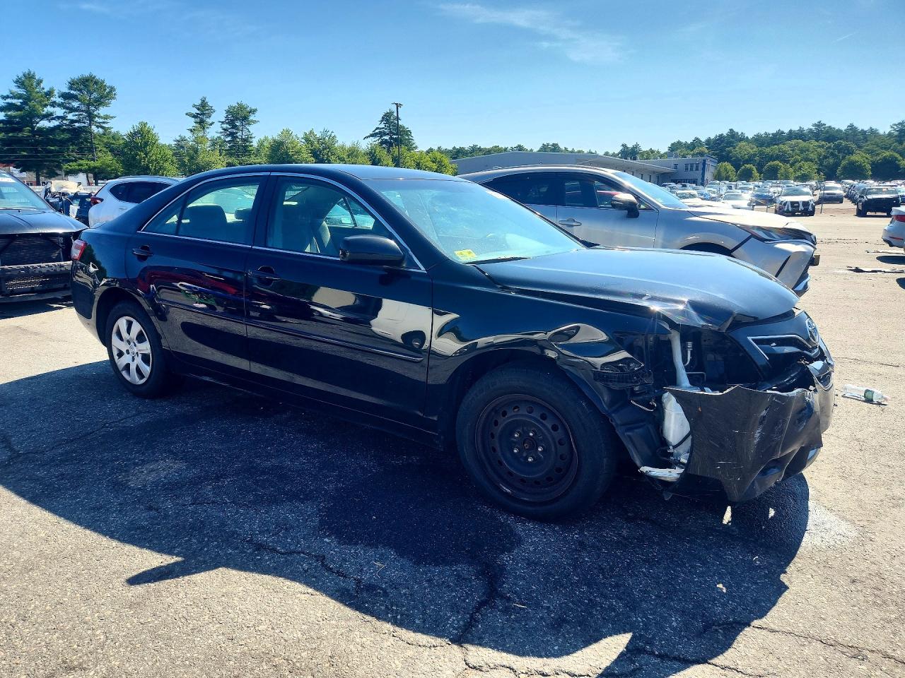 2011 Toyota Camry Base Черный vin: 4T4BF3EK2BR203343