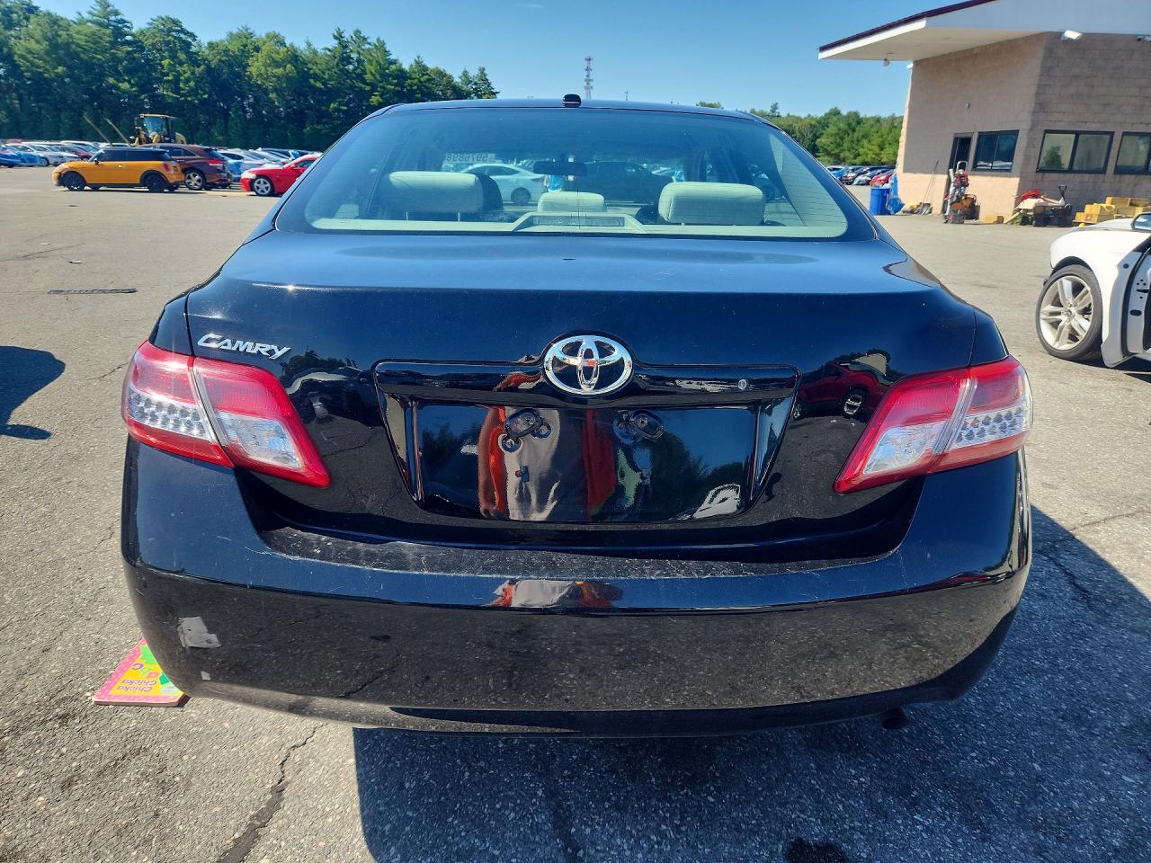 2011 Toyota Camry Base Черный vin: 4T4BF3EK2BR203343