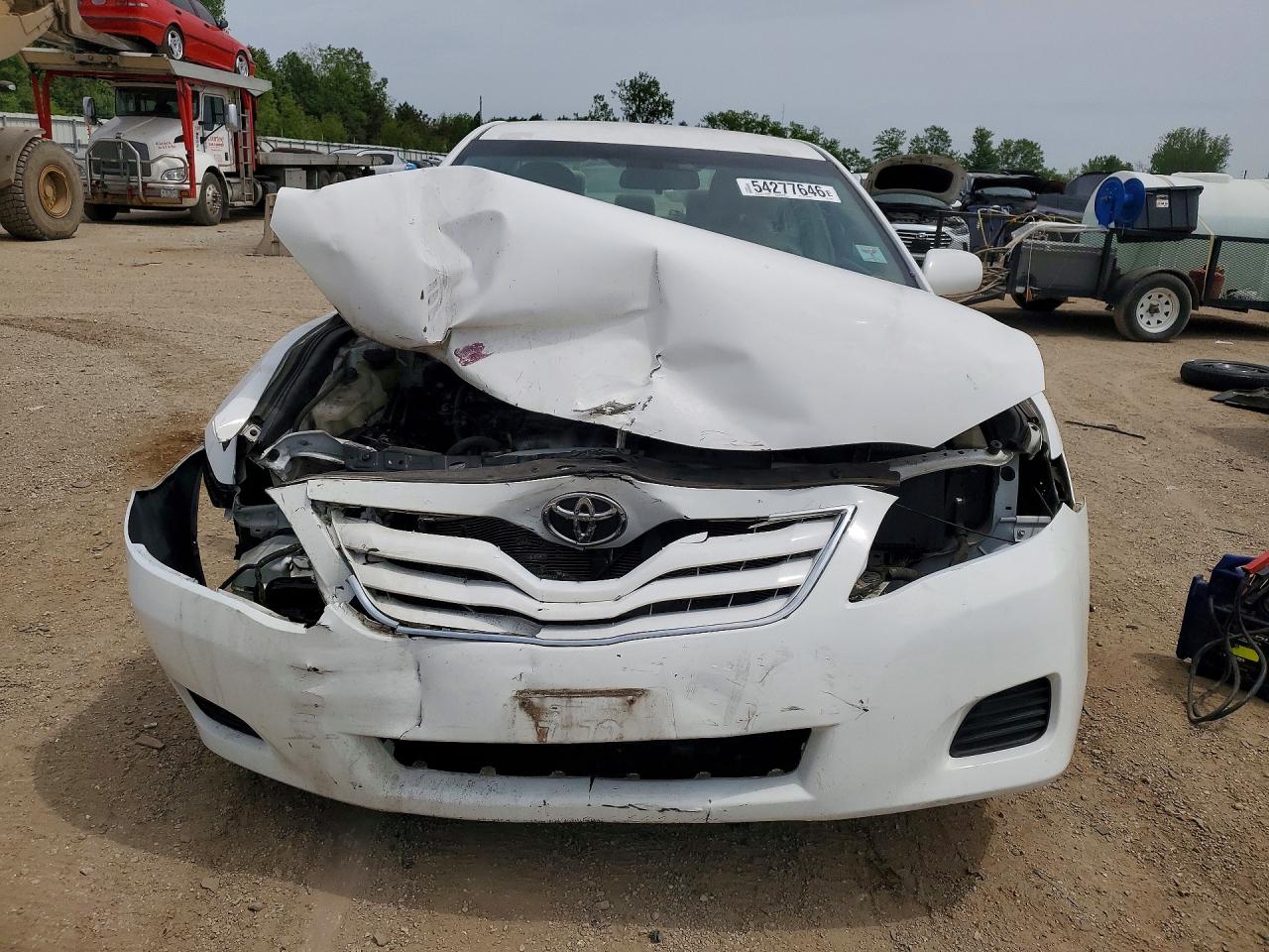 2011 Toyota Camry Le White vin: 4T4BF3EK2BR204976
