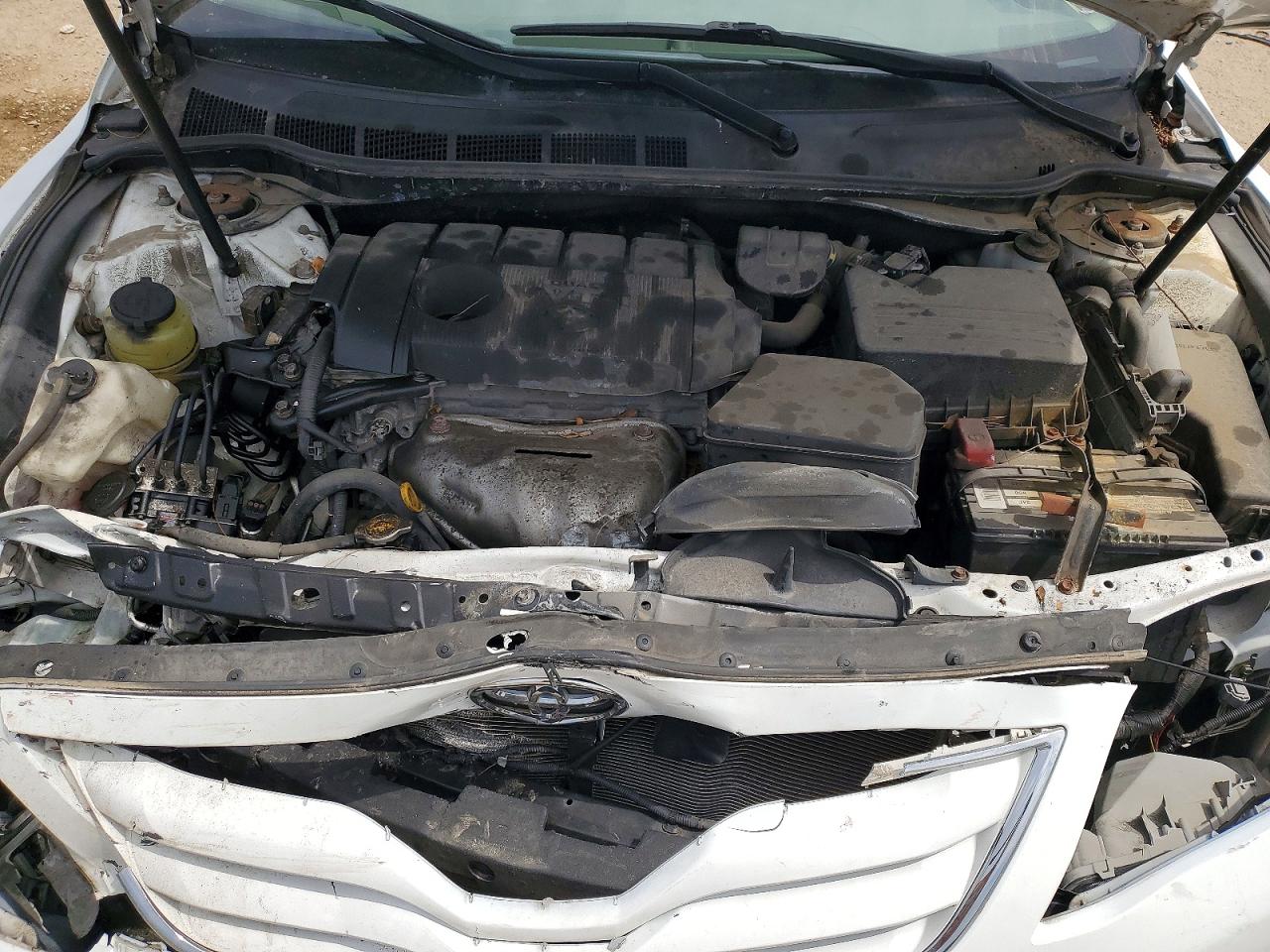 2011 Toyota Camry Le White vin: 4T4BF3EK2BR204976