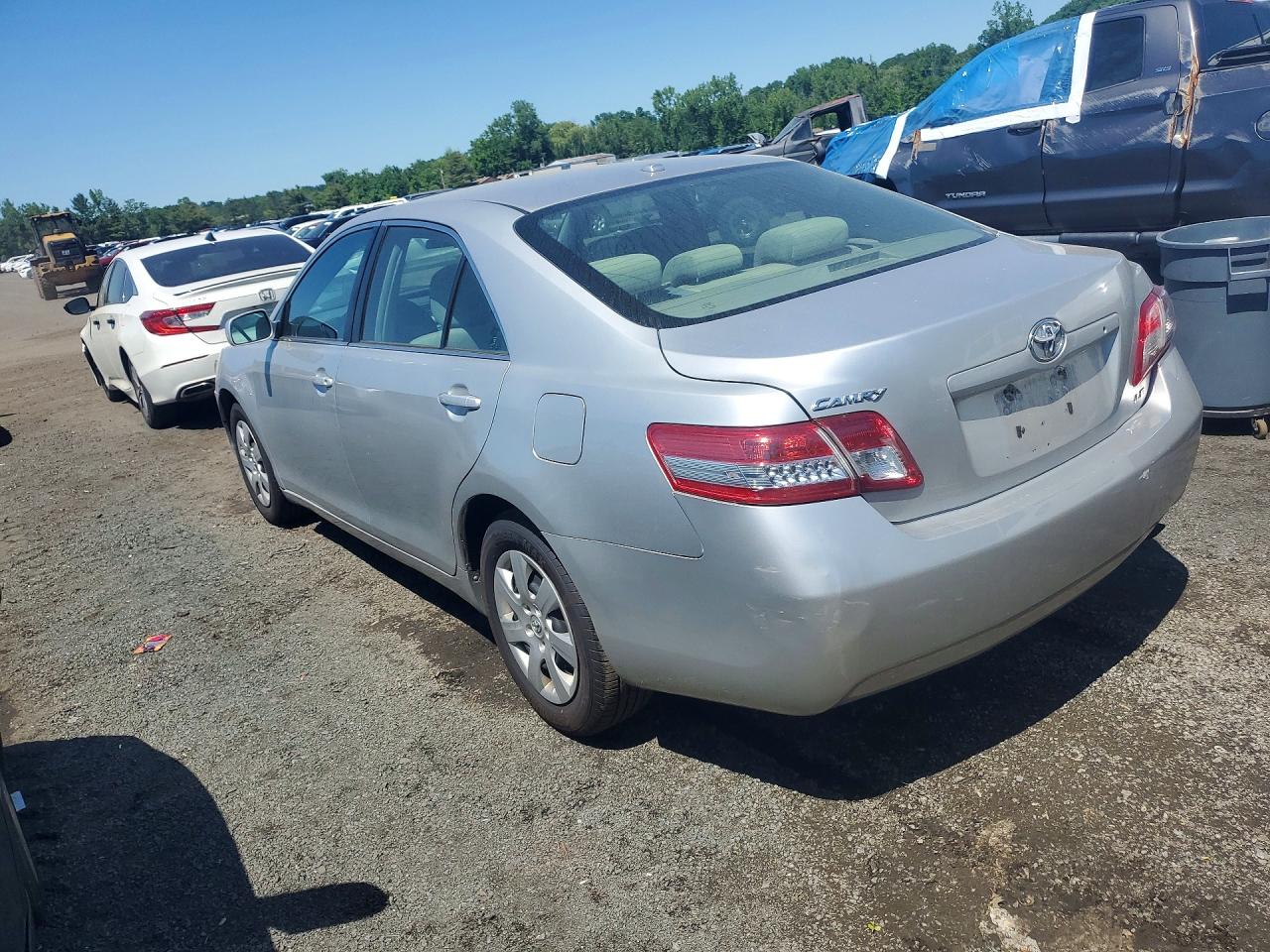 2011 Toyota Camry Le Gray vin: 4T4BF3EK2BR208123