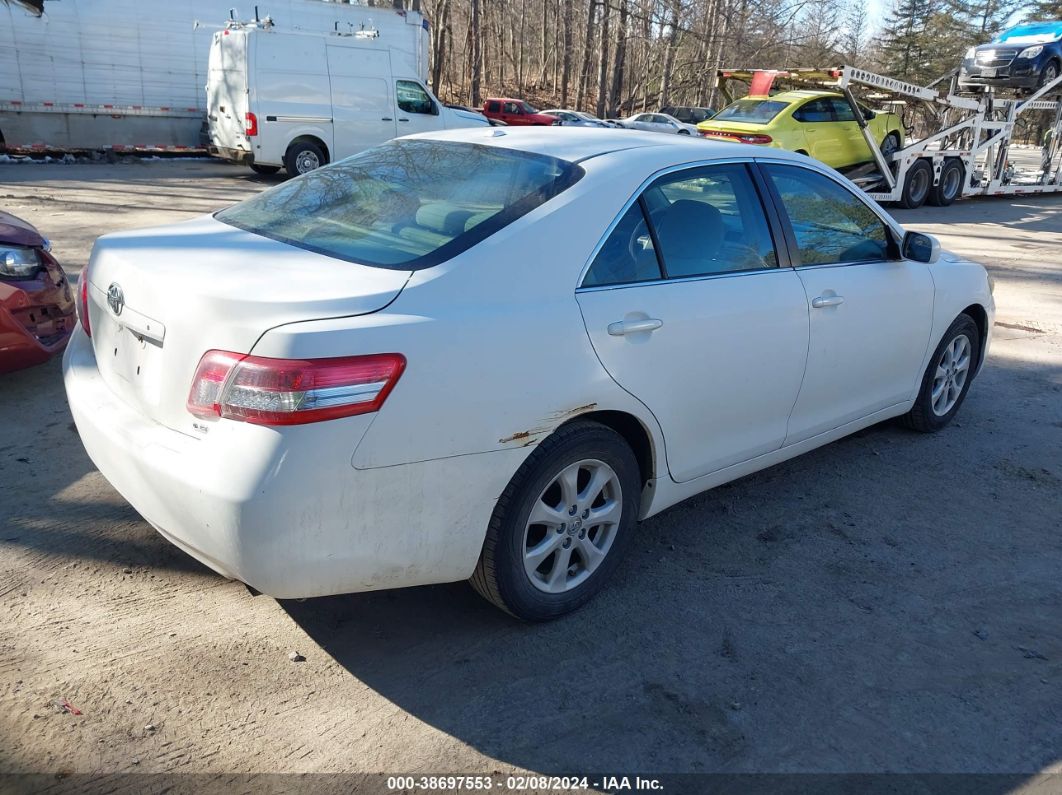 2011 Toyota Camry Le White vin: 4T4BF3EK2BR208493