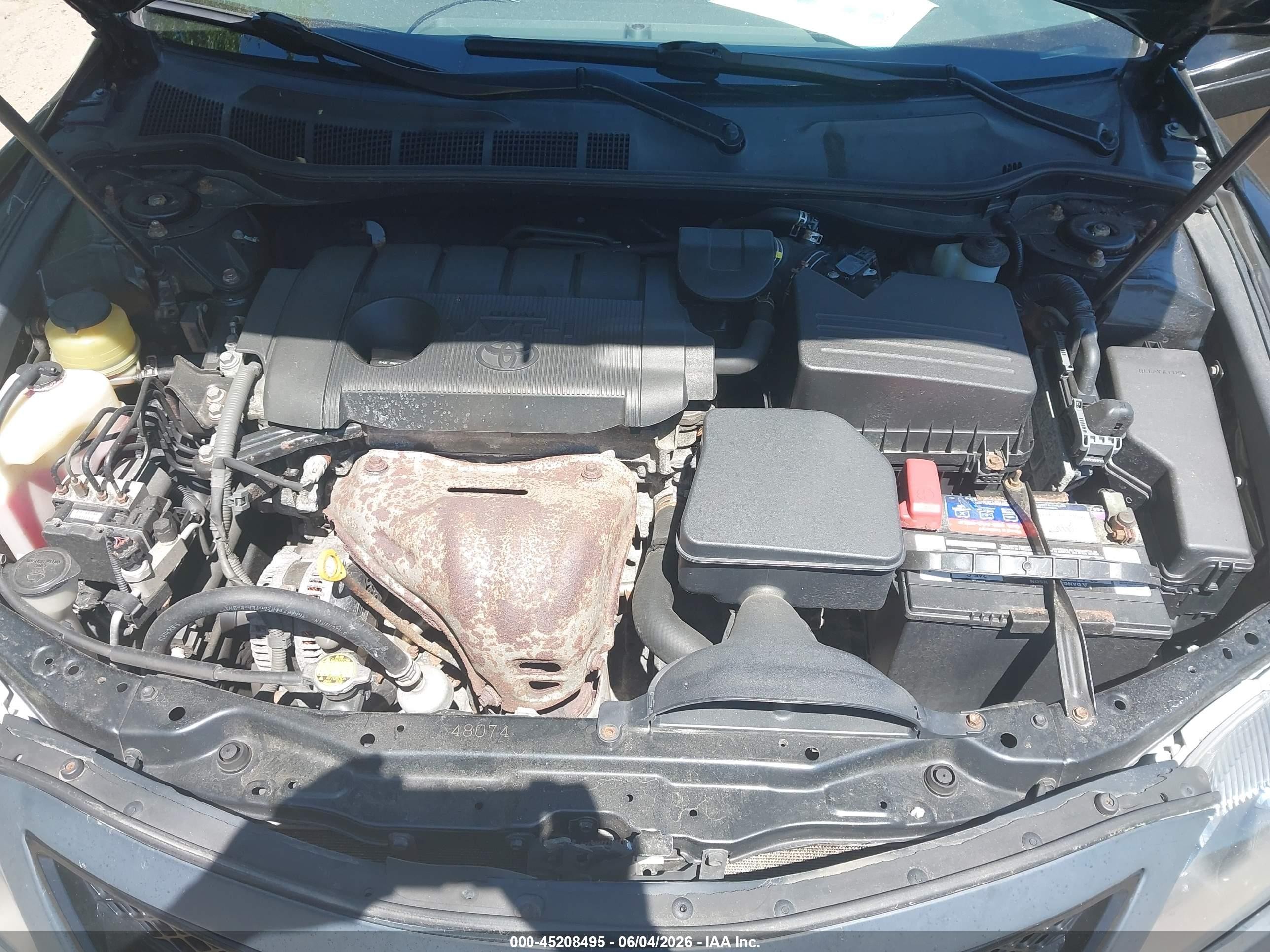 2011 Toyota Camry   Черный vin: 4T4BF3EK2BR209871
