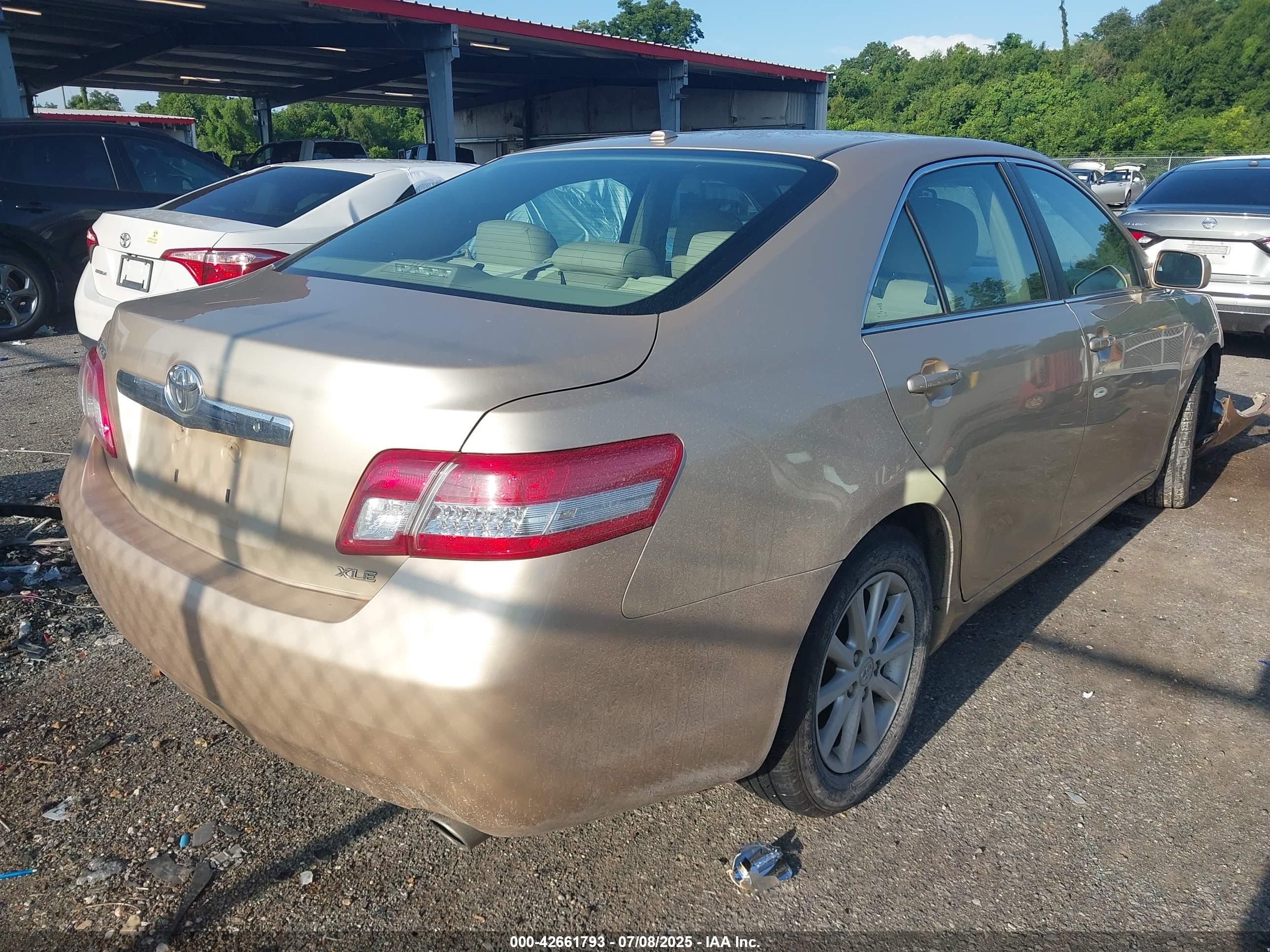 2010 Toyota Camry Xle Gold vin: 4T4BF3EK3AR004218