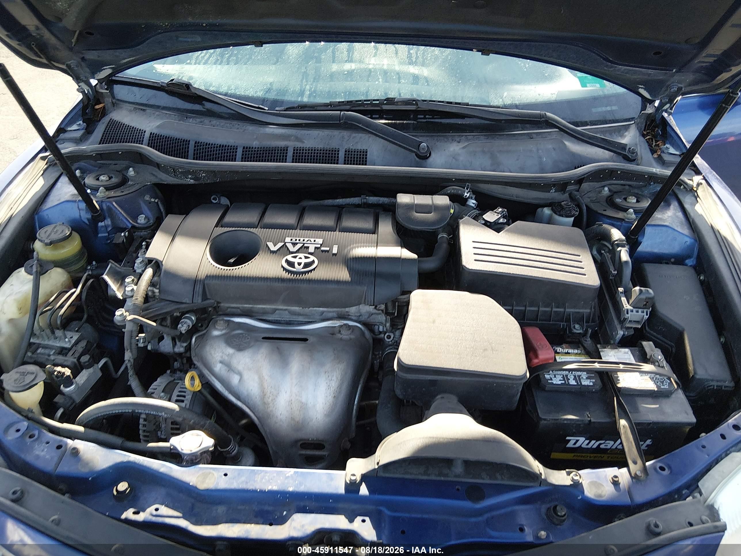 2010 Toyota Camry Le Blue vin: 4T4BF3EK3AR005045