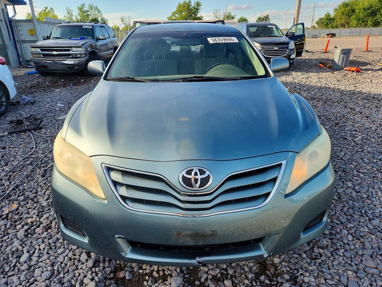 2010 Toyota Camry Le Teal vin: 4T4BF3EK3AR055119