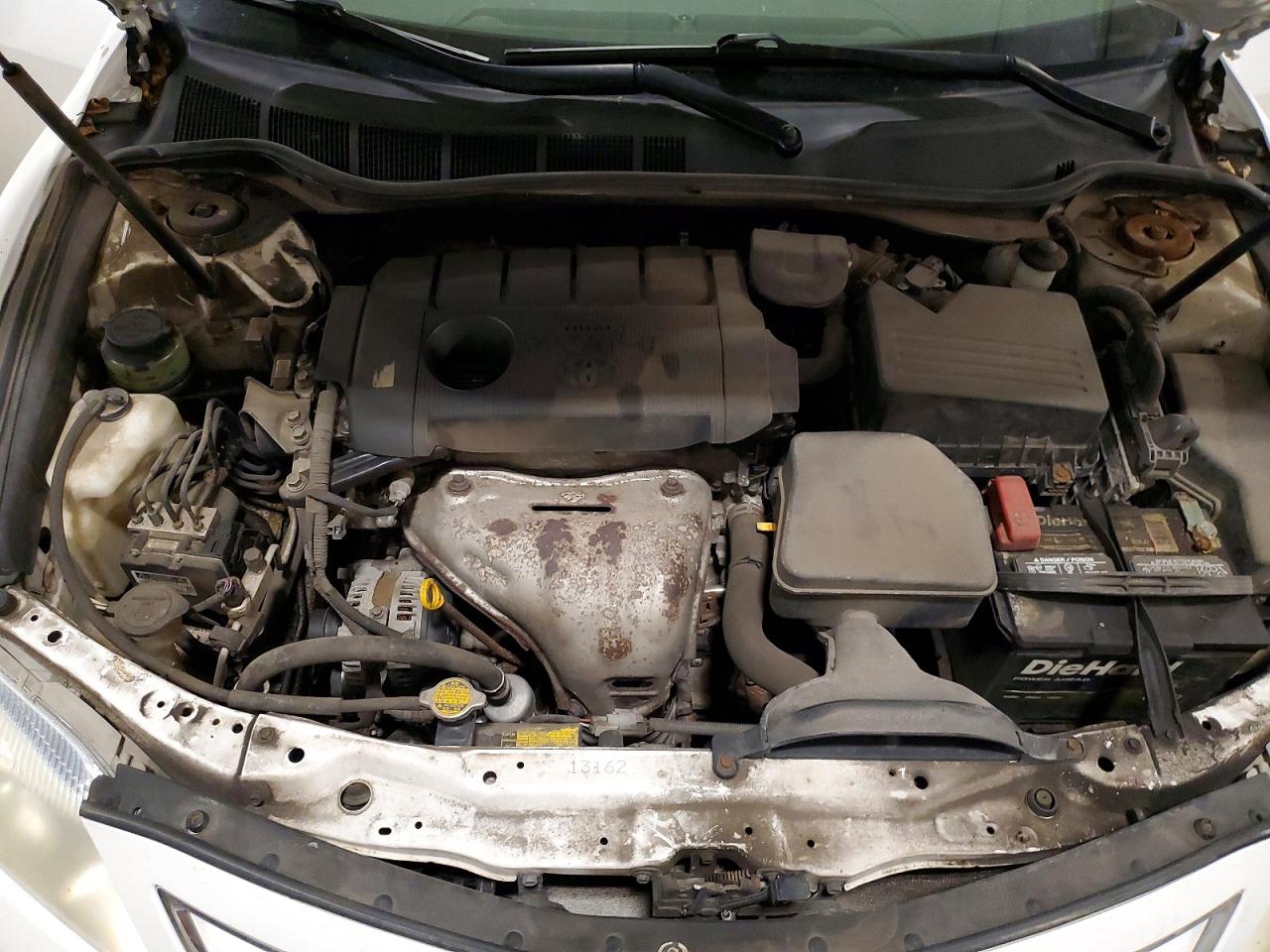 2010 Toyota Camry Xle White vin: 4T4BF3EK3AR075127